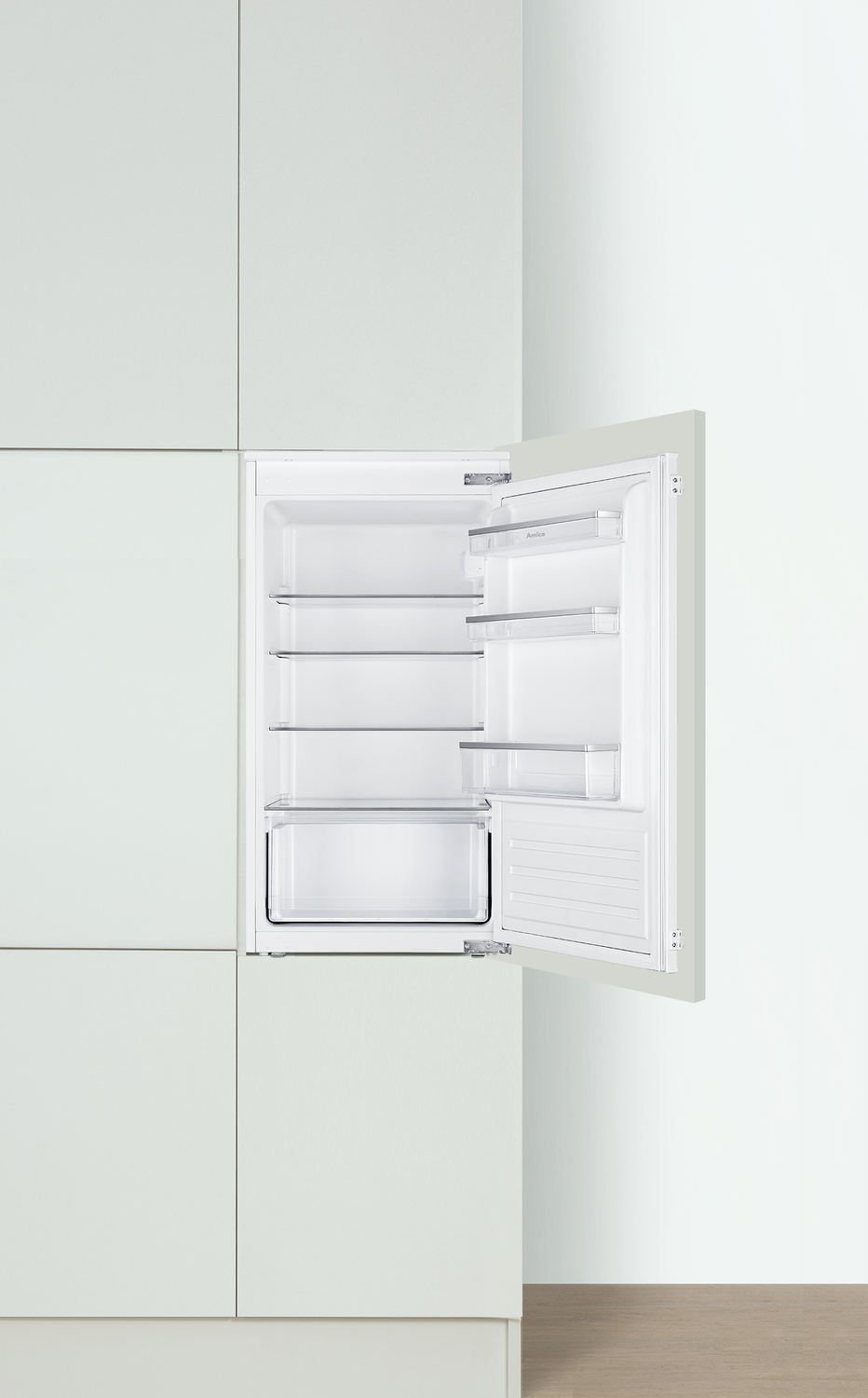 Vollraum-Kühlschrank, 1020 mm Nische, Schlepptür-Technik