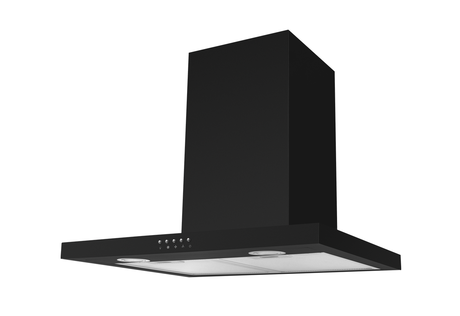 Kaminhaube, T-Line, 60 cm, Schwarz matt Kaminhaube, T-Line, 60 cm, Schwarz matt