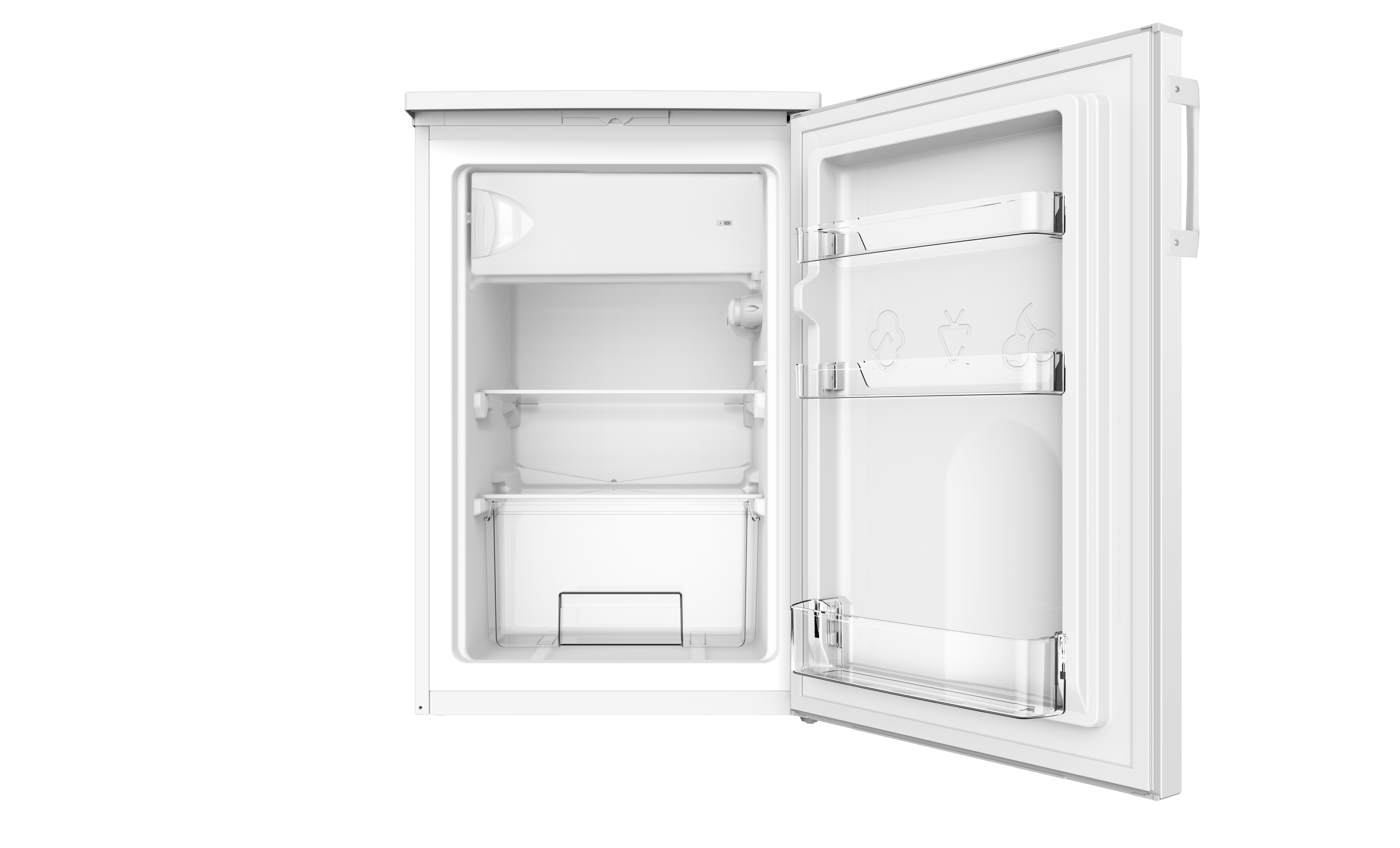 Stand-Kühlschrank mit Gefrierfach KS 361 300 W, weiß, 85 cm