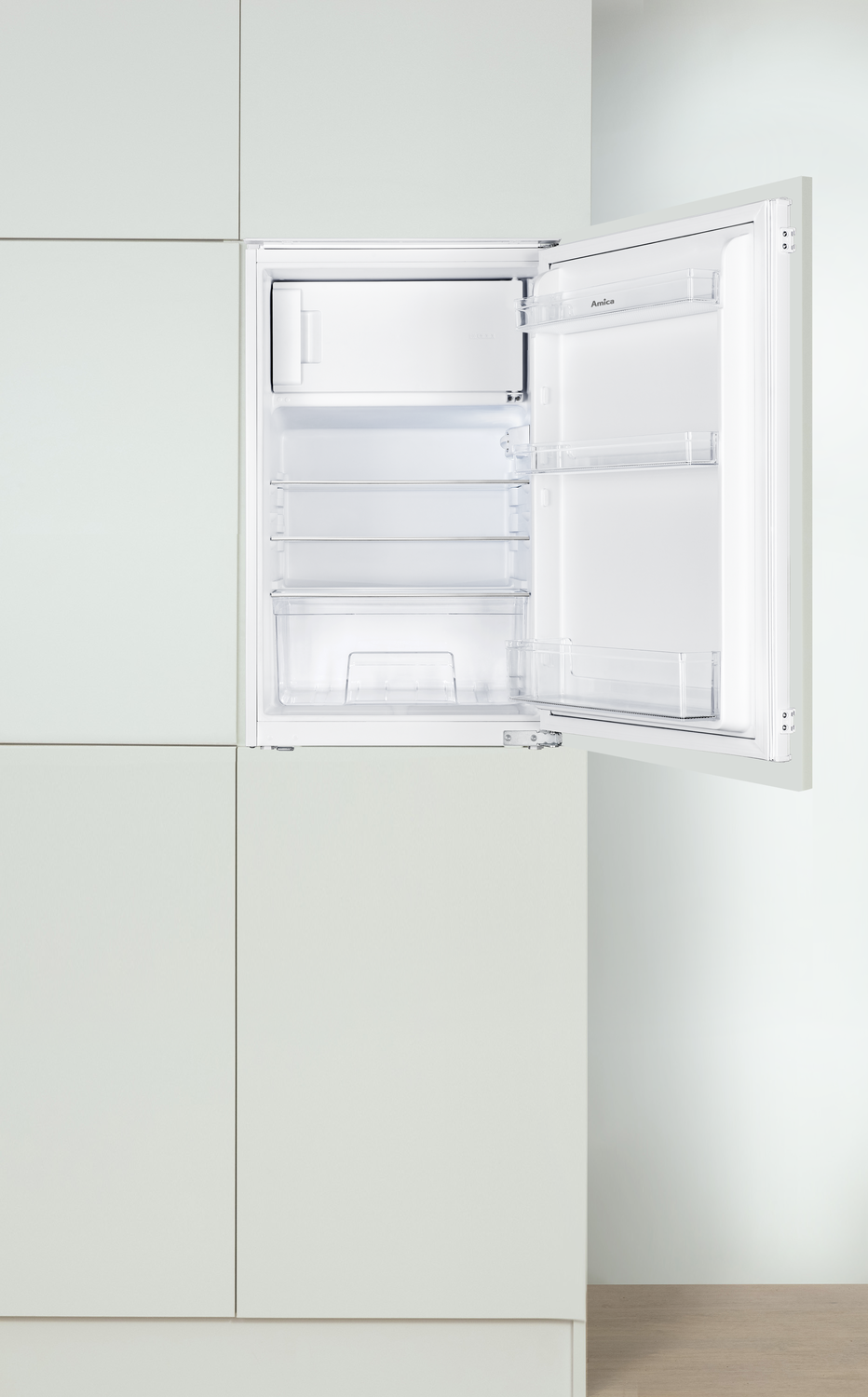 Kühlschrank mit Gefrierfach, 880 mm Nische, Schlepptür-Technik Kühlschrank mit Gefrierfach, 880 mm Nische, Schlepptür-Technik