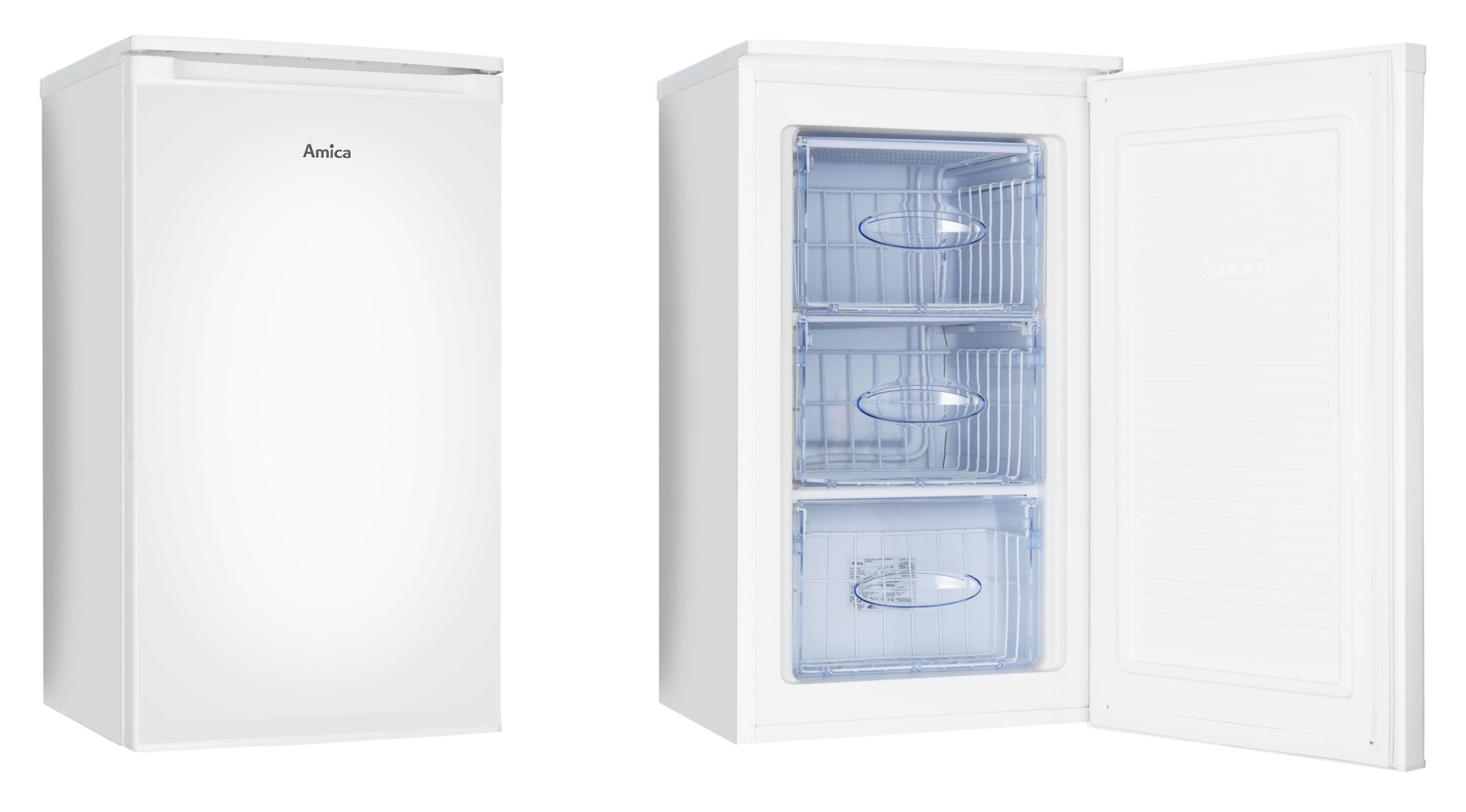 Stand-Gefrierschrank GS 15496 W, weiß, 85 cm