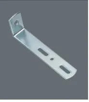 Kippsicherung / Langwinkel, verzinkt, 2 mm 