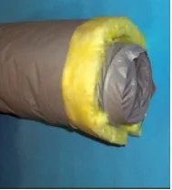 ISO Schlauch, schalldämpfend und isolierend, flexibel, 1 m 