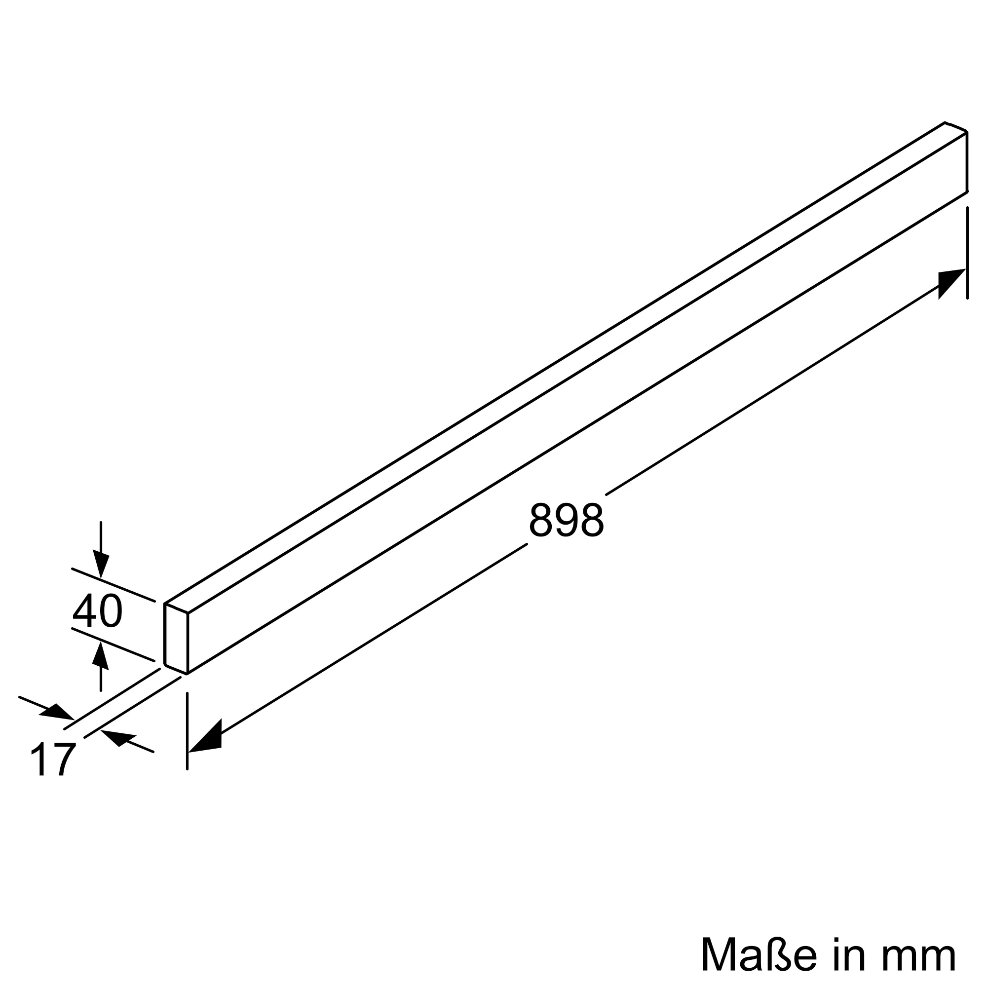 LZ49551, Griffleiste LZ49551, Griffleiste