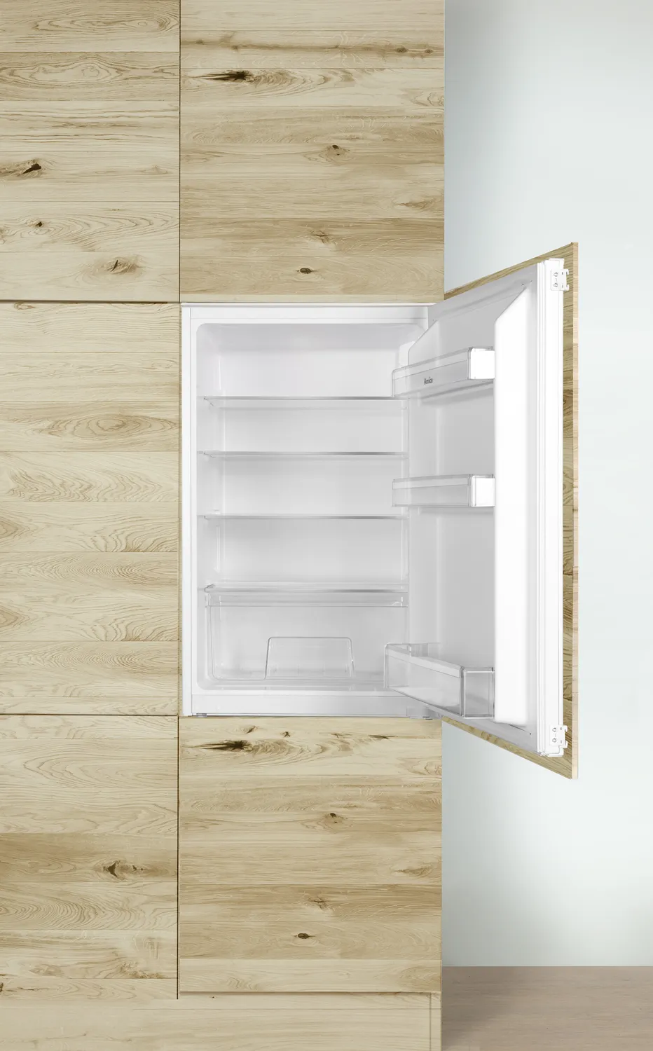Vollraum-Kühlschrank, 880 mm Nische, Schlepptür-Technik Vollraum-Kühlschrank, 880 mm Nische, Schlepptür-Technik