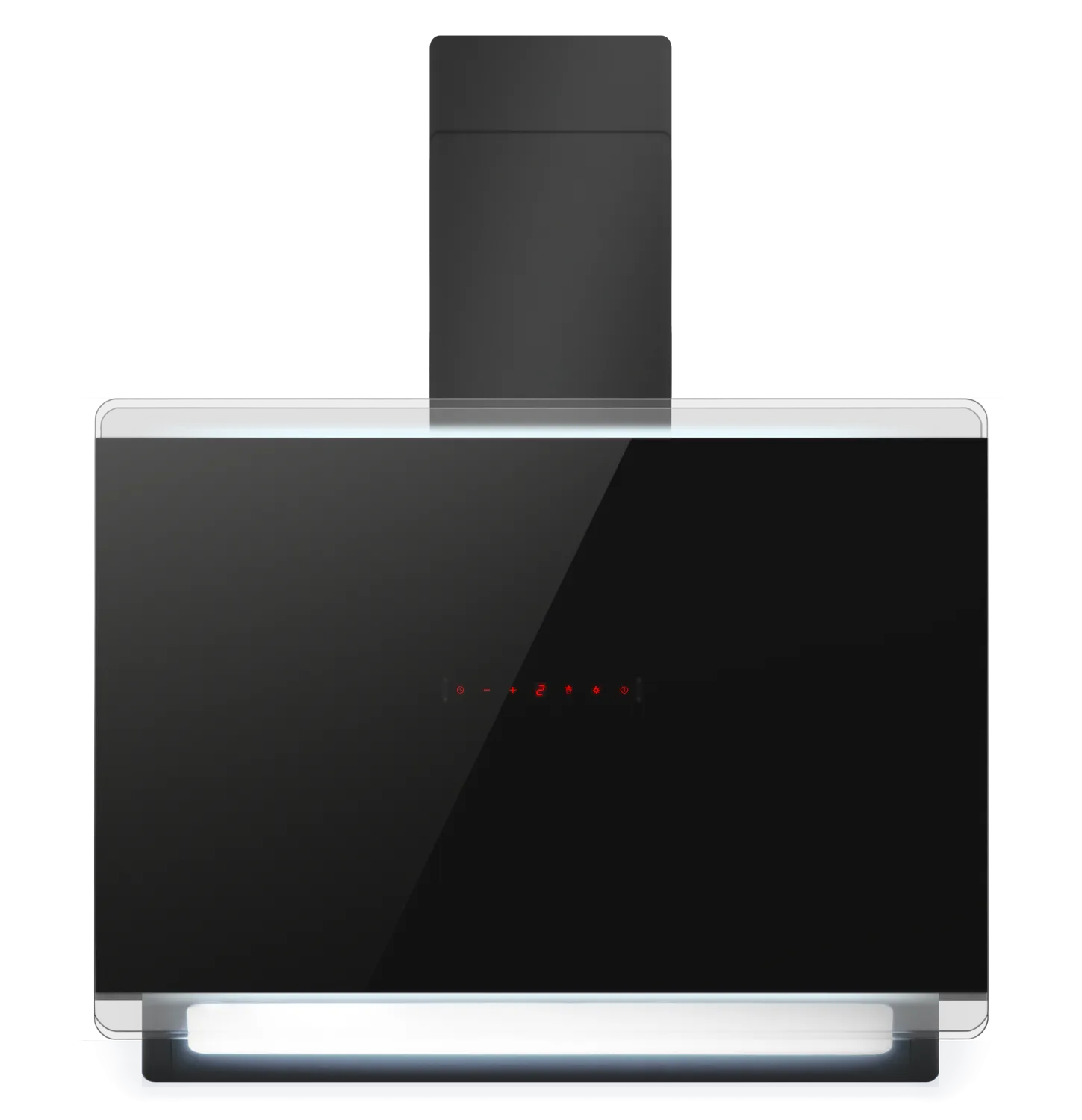 Haube A++, Schwarzglas, GestureControl, 6 Leistungsstufen - SensorTouch Haube A++, Schwarzglas, GestureControl, 6 Leistungsstufen - SensorTouch