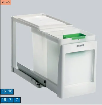 Kompakt-Automatic-Sammler Stala Eko, 2 x 10 Liter 