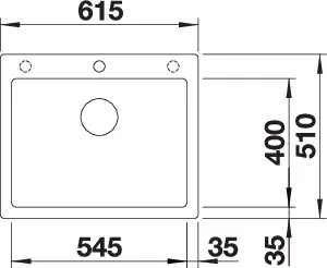 527777, BLANCO PLEON 6 für Farbige Komponenten 527777, BLANCO PLEON 6 für Farbige Komponenten