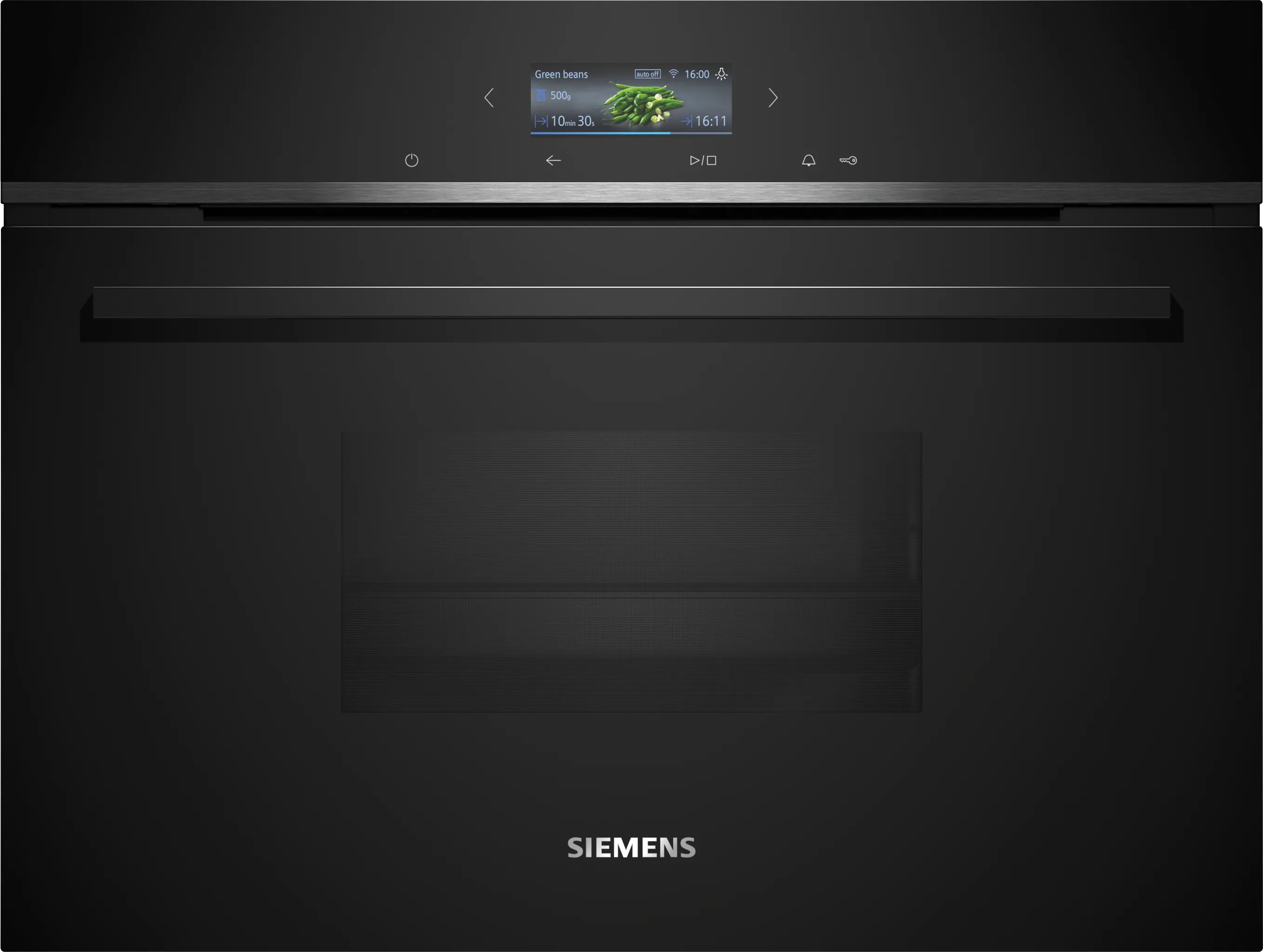  CD714GXB1, iQ700, Dampfgarer, 60 x 45 cm, Schwarz, Edelstahl