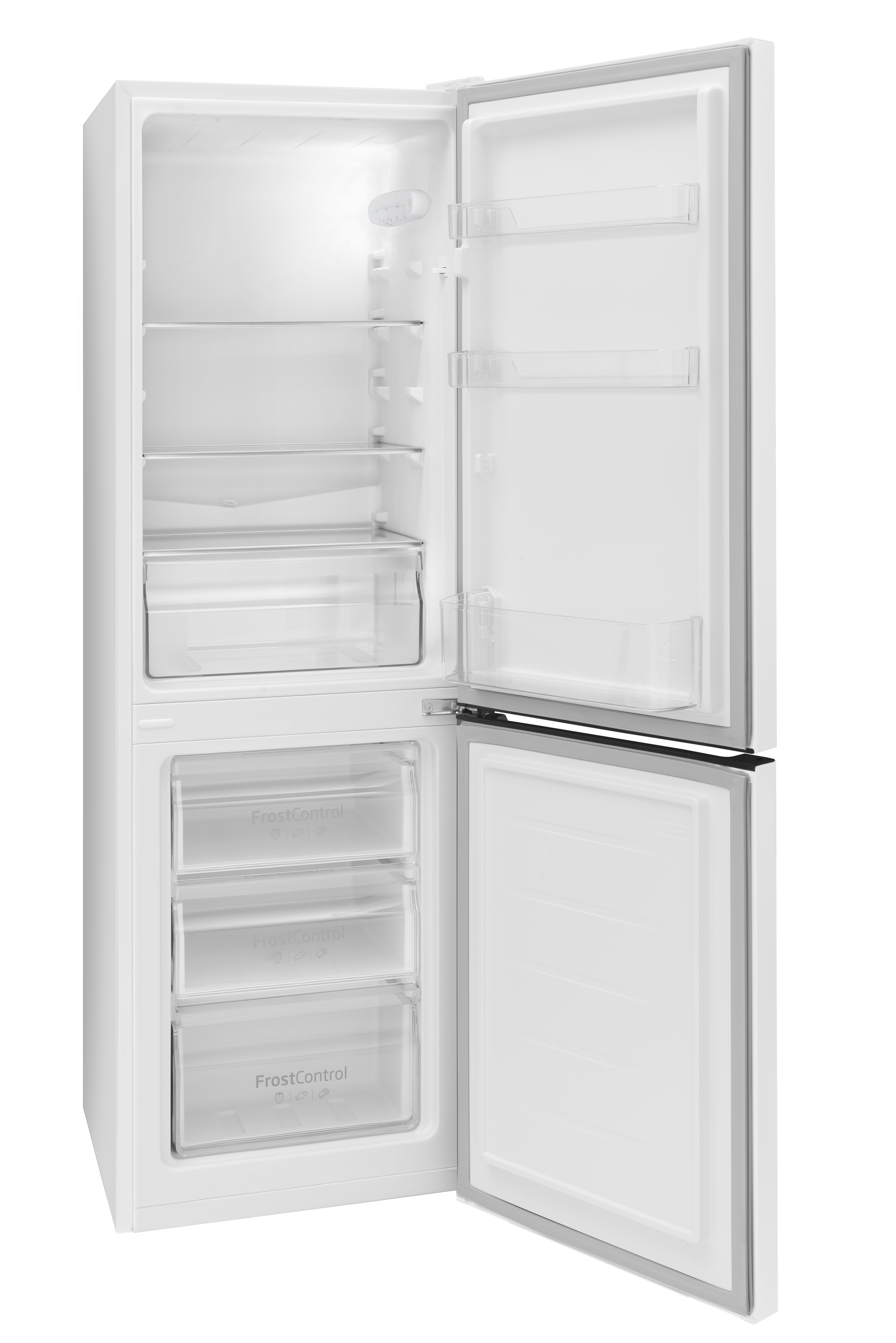 Stand-Kühl-Gefrierkombination KGCL 384 155-1 W, weiß, 144 cm