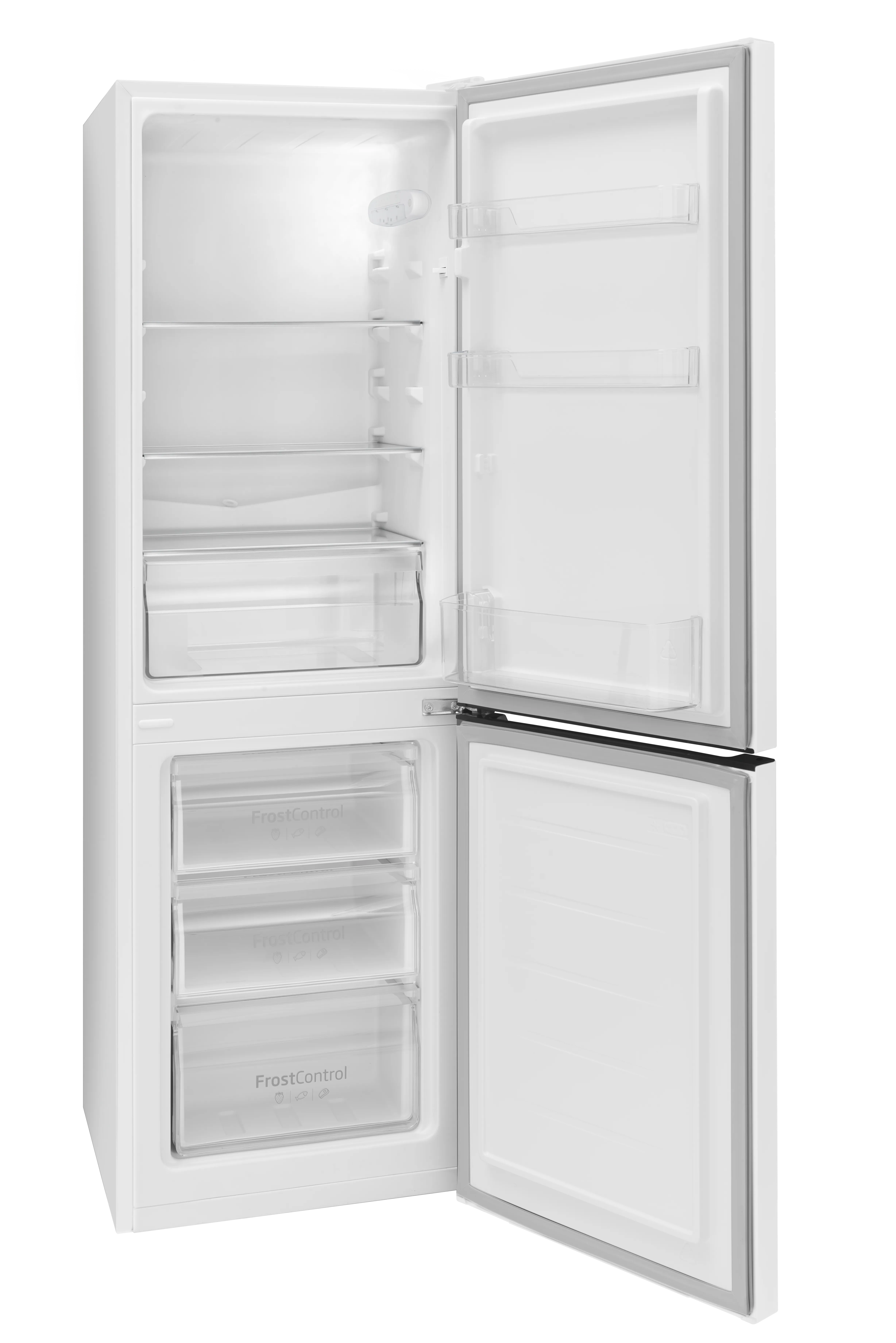 Stand-Kühl-Gefrierkombination KGCL 384 155-1 W, weiß, 144 cm