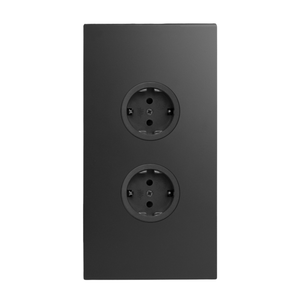 CARESSI 2ST20 Energie-Ecksäule, schwarz