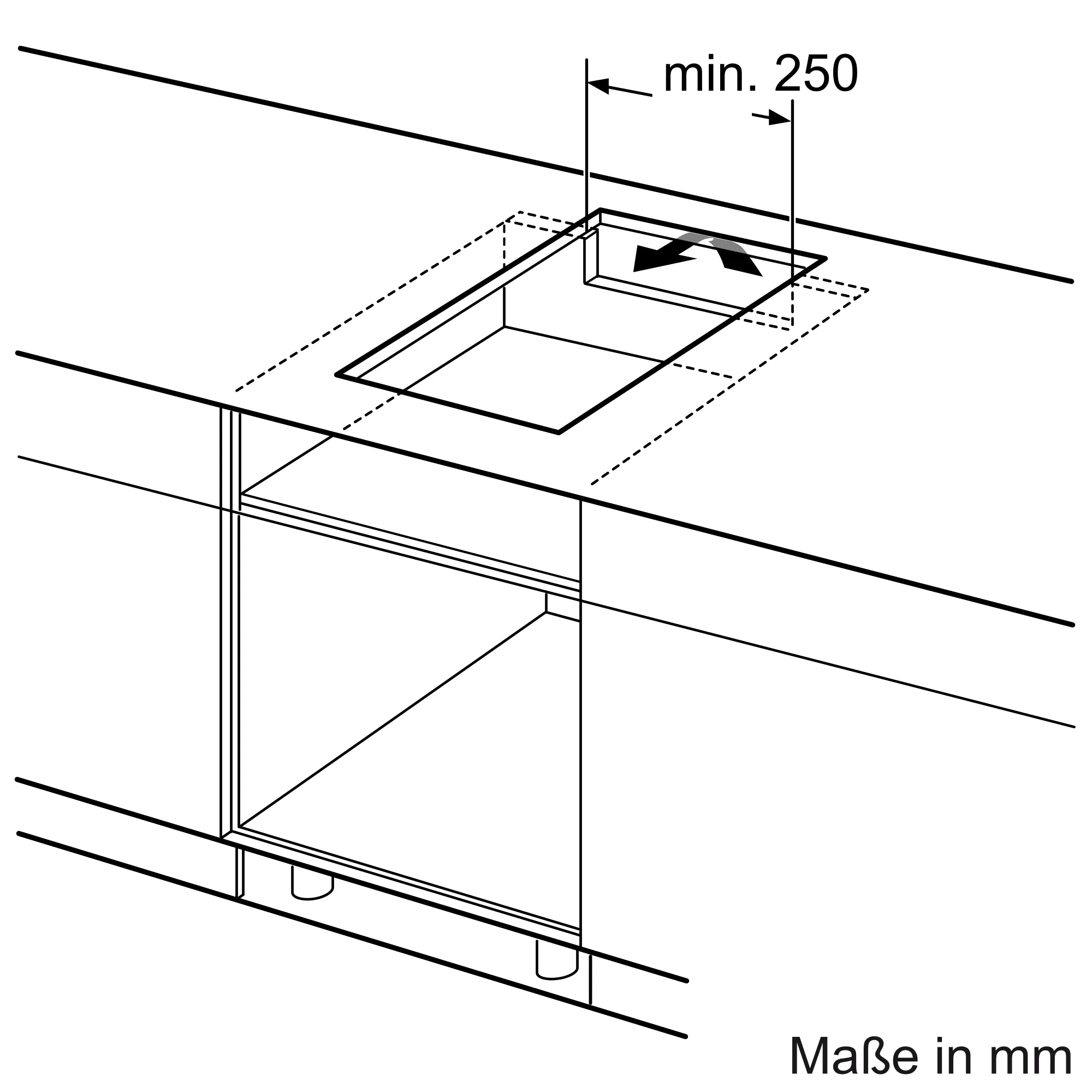  EH375FBB1E, iQ100, Domino-Kochfeld, Induktion, 30 cm, Schwarz, Mit Rahmen aufliegend