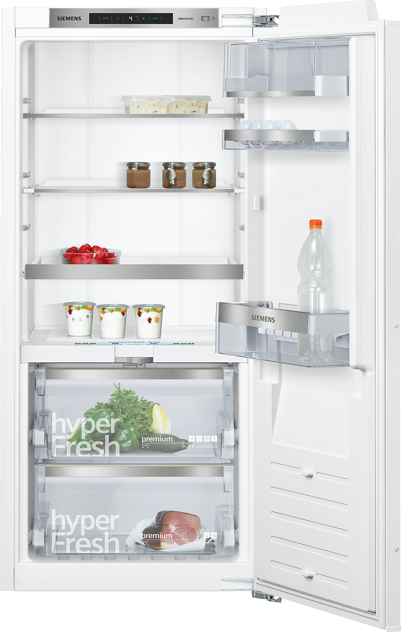  KI41FADD0, iQ700,  Einbau-Kühlschrank,  122.5 x 56 cm,  Flachscharnier mit Softeinzug