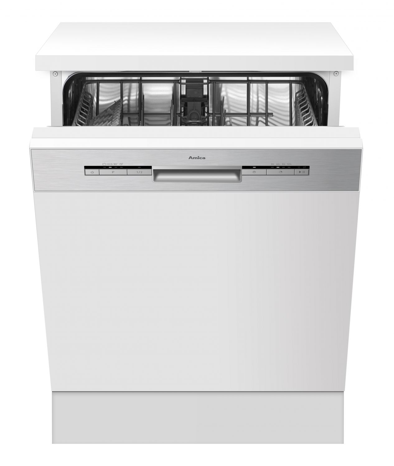 Einbau-Geschirrspüler, integriert, Edelstahl, 60 cm Einbau-Geschirrspüler, integriert, Edelstahl, 60 cm