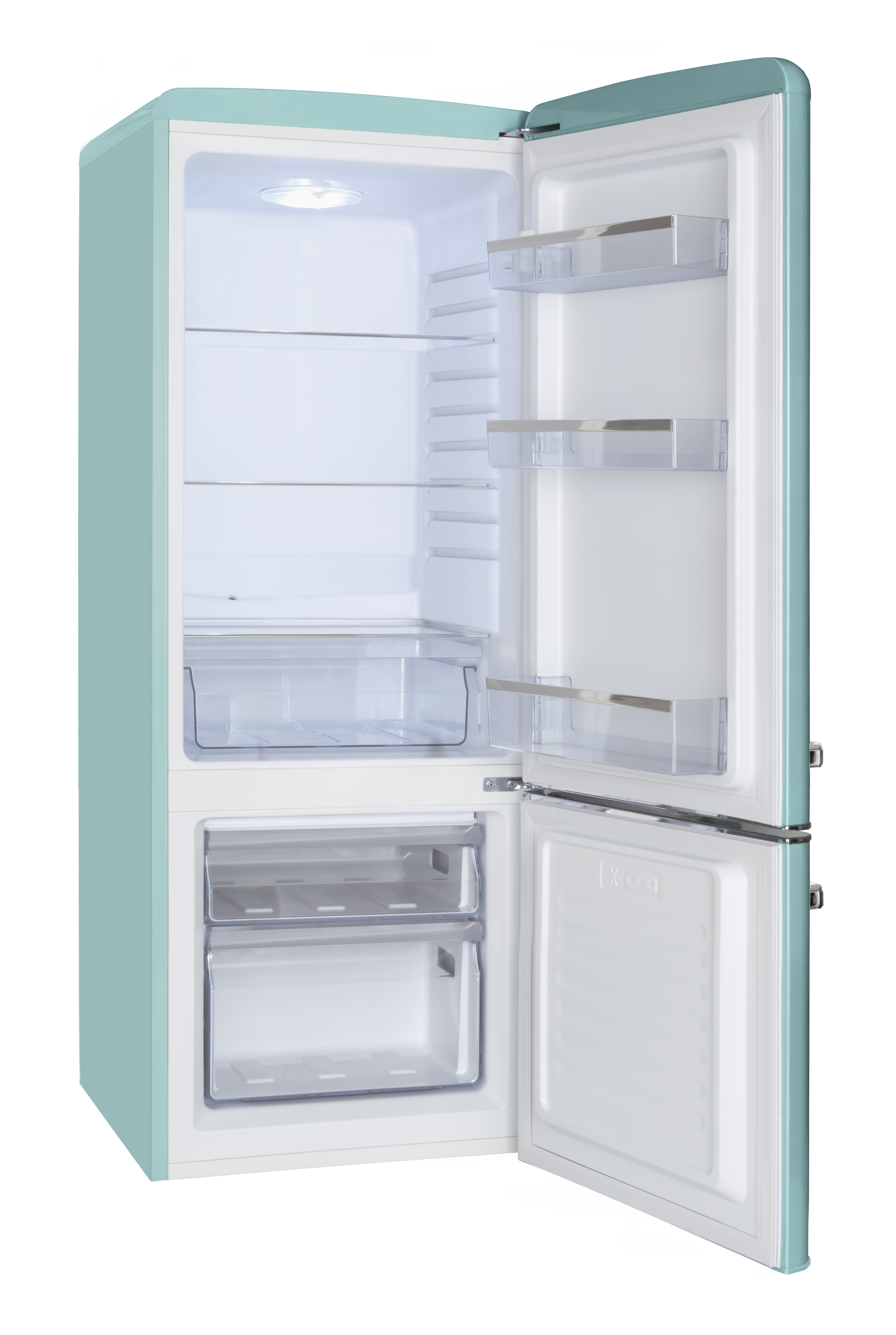 Stand-Kühl-Gefrierkombination KGCR 384 150 T, Ice Blue, 145 cm