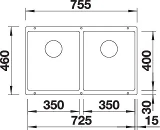 527164, BLANCO SUBLINE 350/350-U