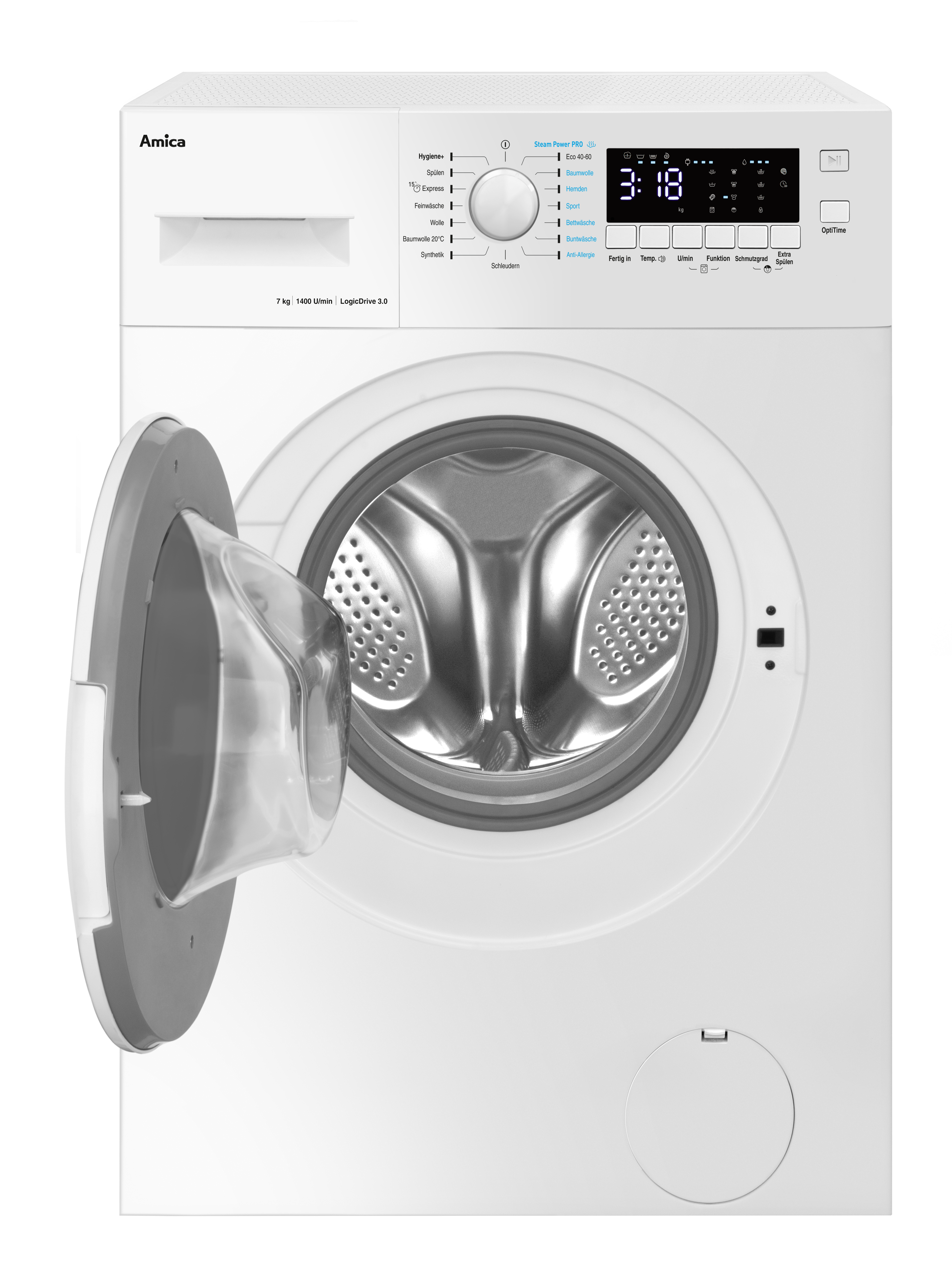 Waschmaschine WA 474 082, weiß, 7 kg