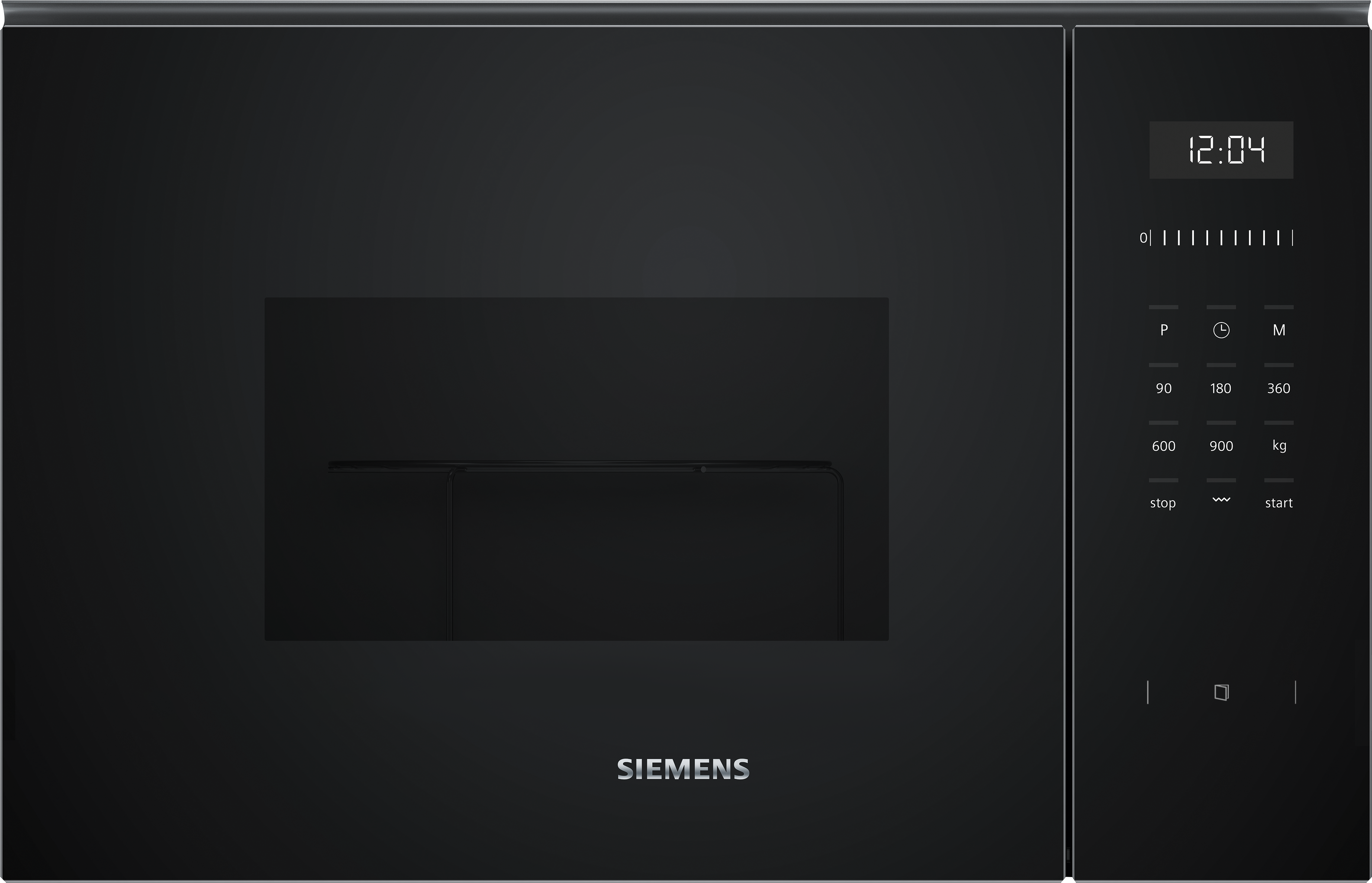  BE555LMB1, iQ500,  Einbau-Mikrowelle,  59 x 38 cm,  Schwarz,  Edelstahl