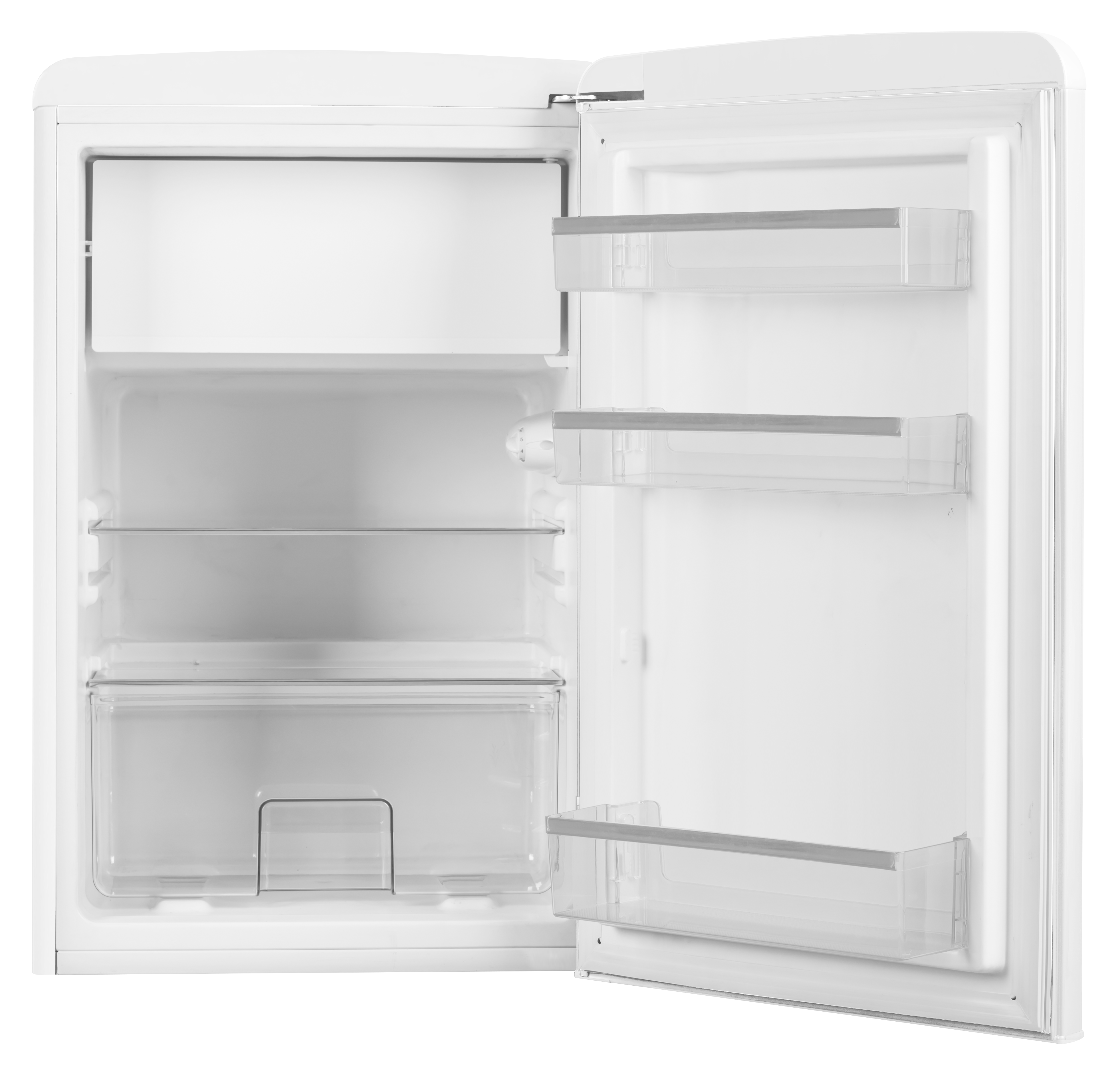 Stand-Kühlschrank mit Gefrierfach KSR 361 160 W, Snow White, 88 cm Stand-Kühlschrank mit Gefrierfach KSR 361 160 W, Snow White, 88 cm