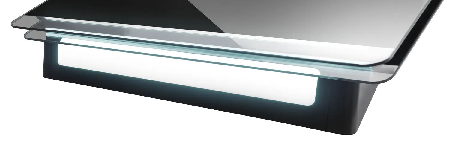 Haube A++, Schwarzglas, GestureControl, 6 Leistungsstufen - SensorTouch Haube A++, Schwarzglas, GestureControl, 6 Leistungsstufen - SensorTouch
