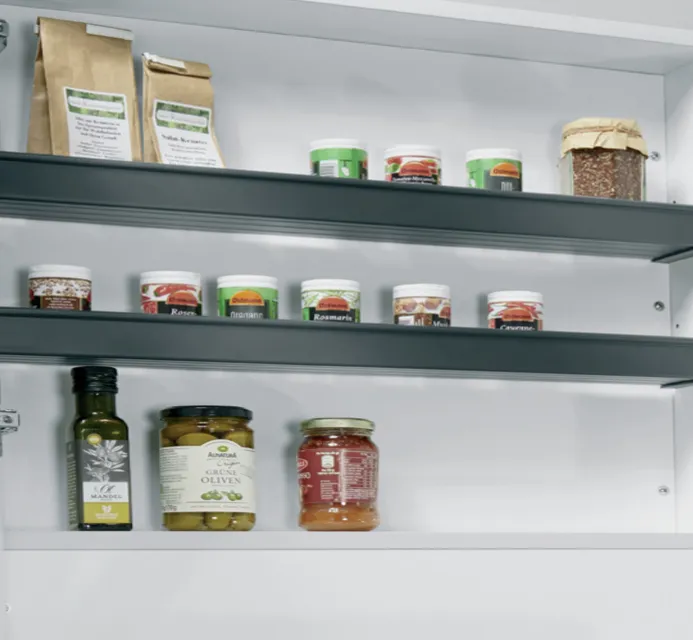 Dunsthaubenschrank - Regal, 90 cm, 2er Set