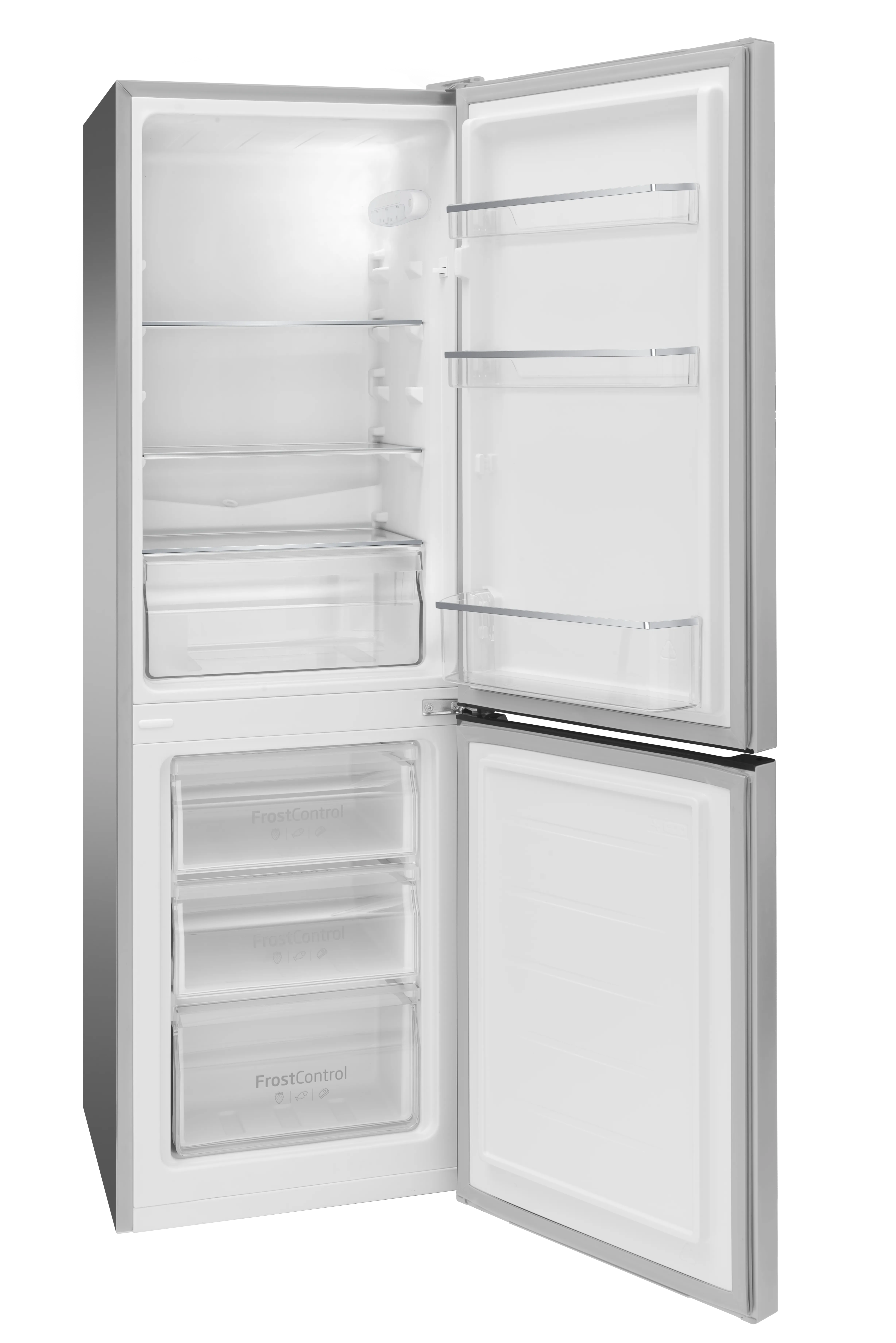 Stand-Kühl-Gefrierkombination KGCL 384 159 E, Edelstahloptik, 144 cm