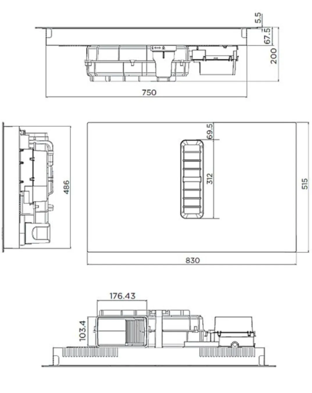 PKM Induktions-Kochfeld IN4-DA-2FZA++A PKM Induktions-Kochfeld IN4-DA-2FZA++A