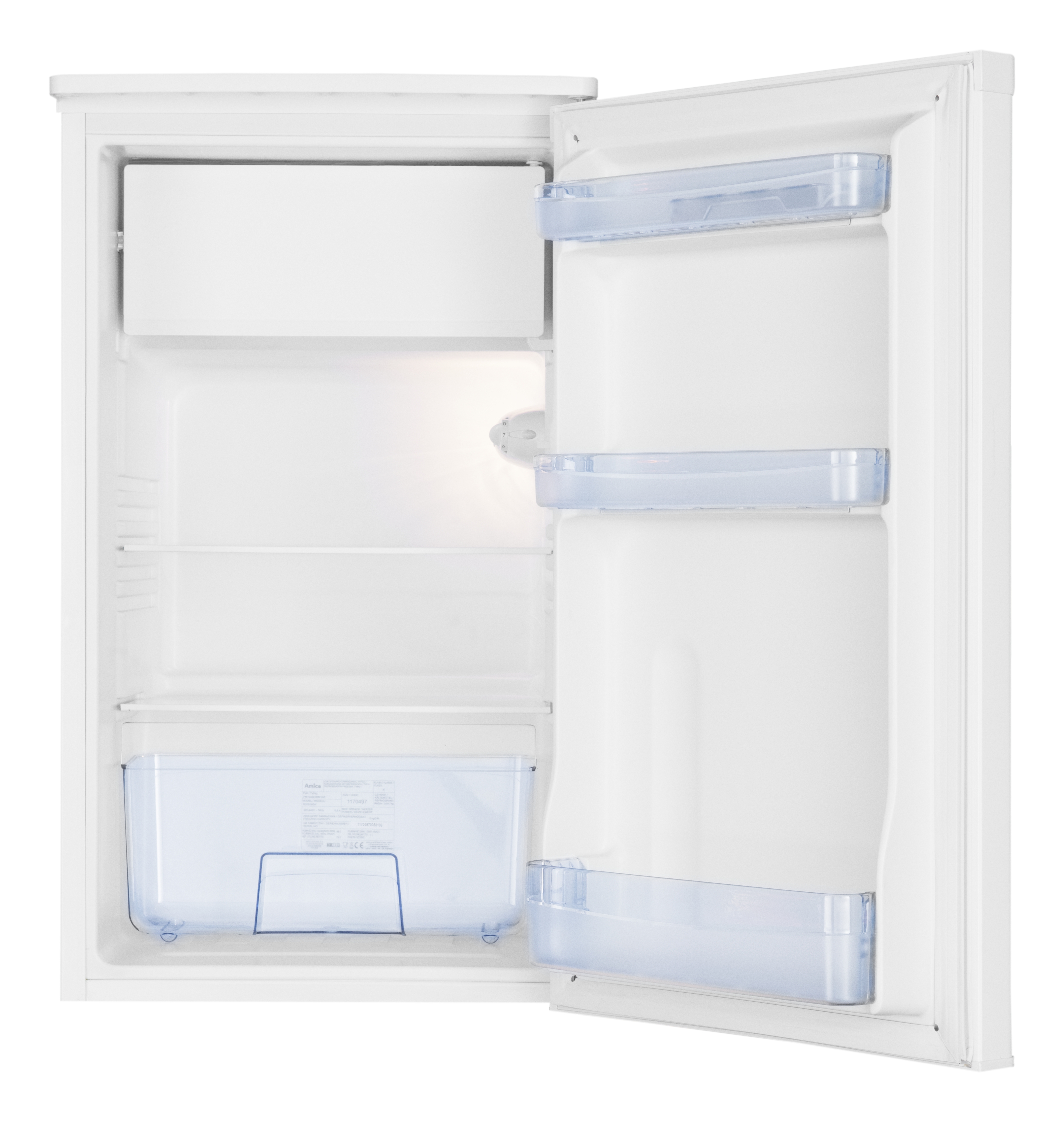 Stand-Kühlschrank mit Gefrierfach KS 361 155 W, weiß, 85 cm Stand-Kühlschrank mit Gefrierfach KS 361 155 W, weiß, 85 cm