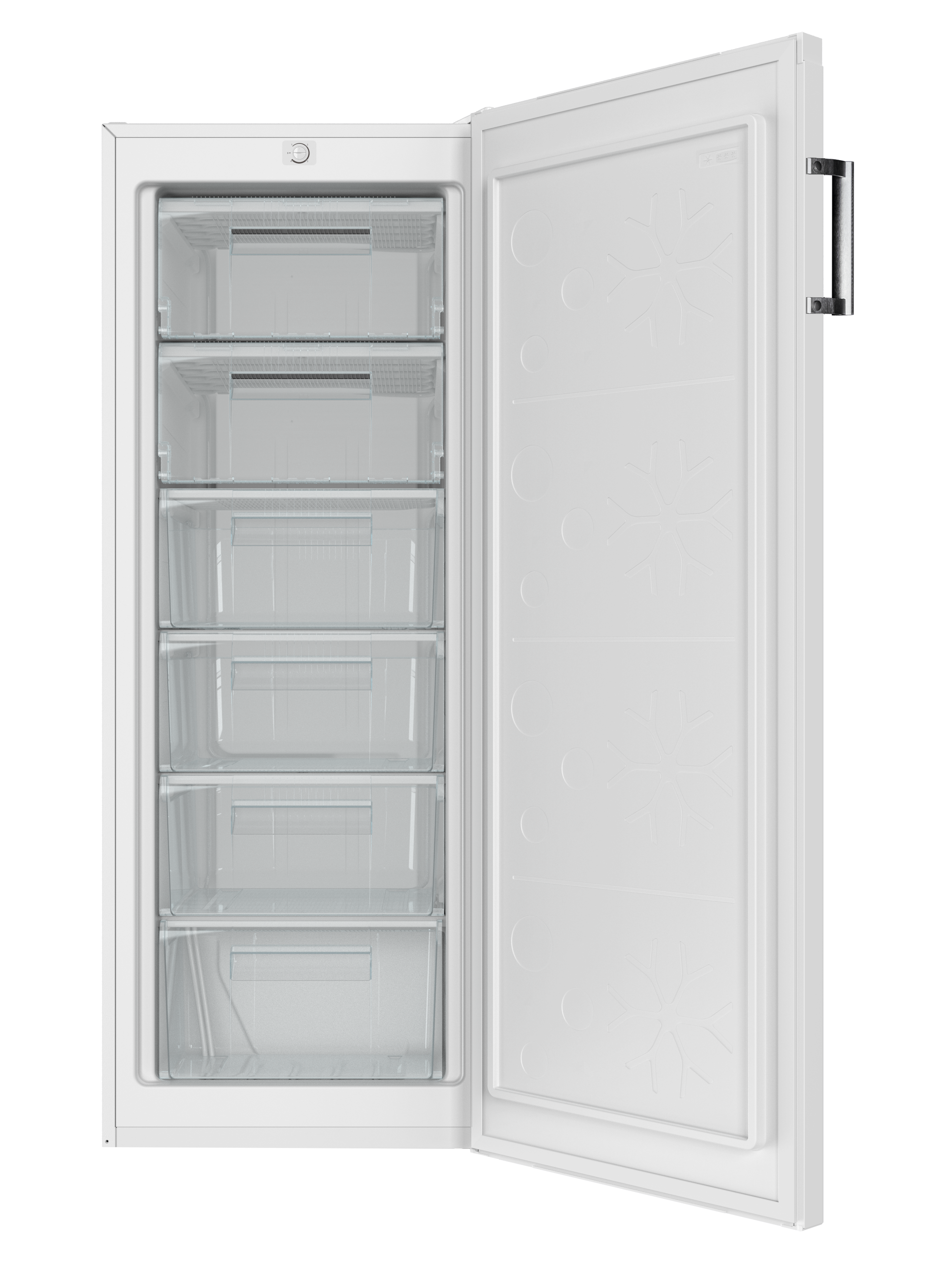 Stand-Gefrierschrank GS 324 180 W, weiß, 144 cm