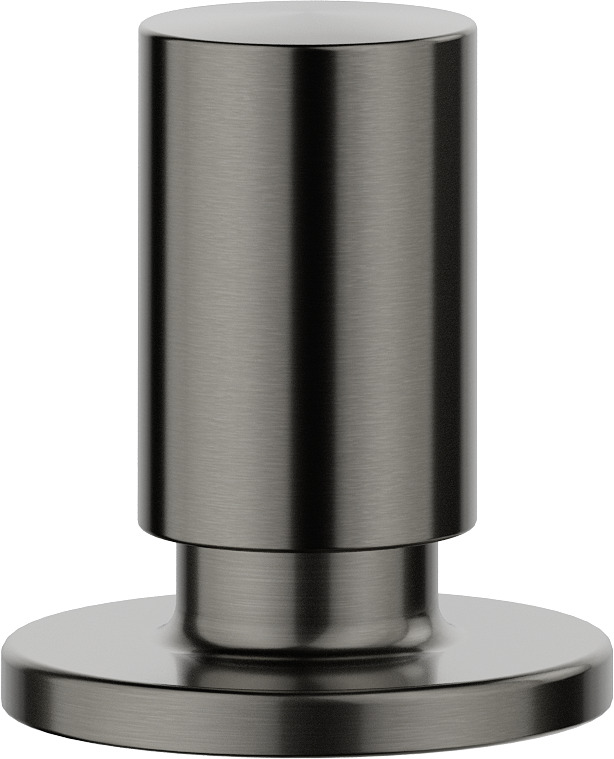 206902, Zugknopf für Fernbedienung rund satin dark steel