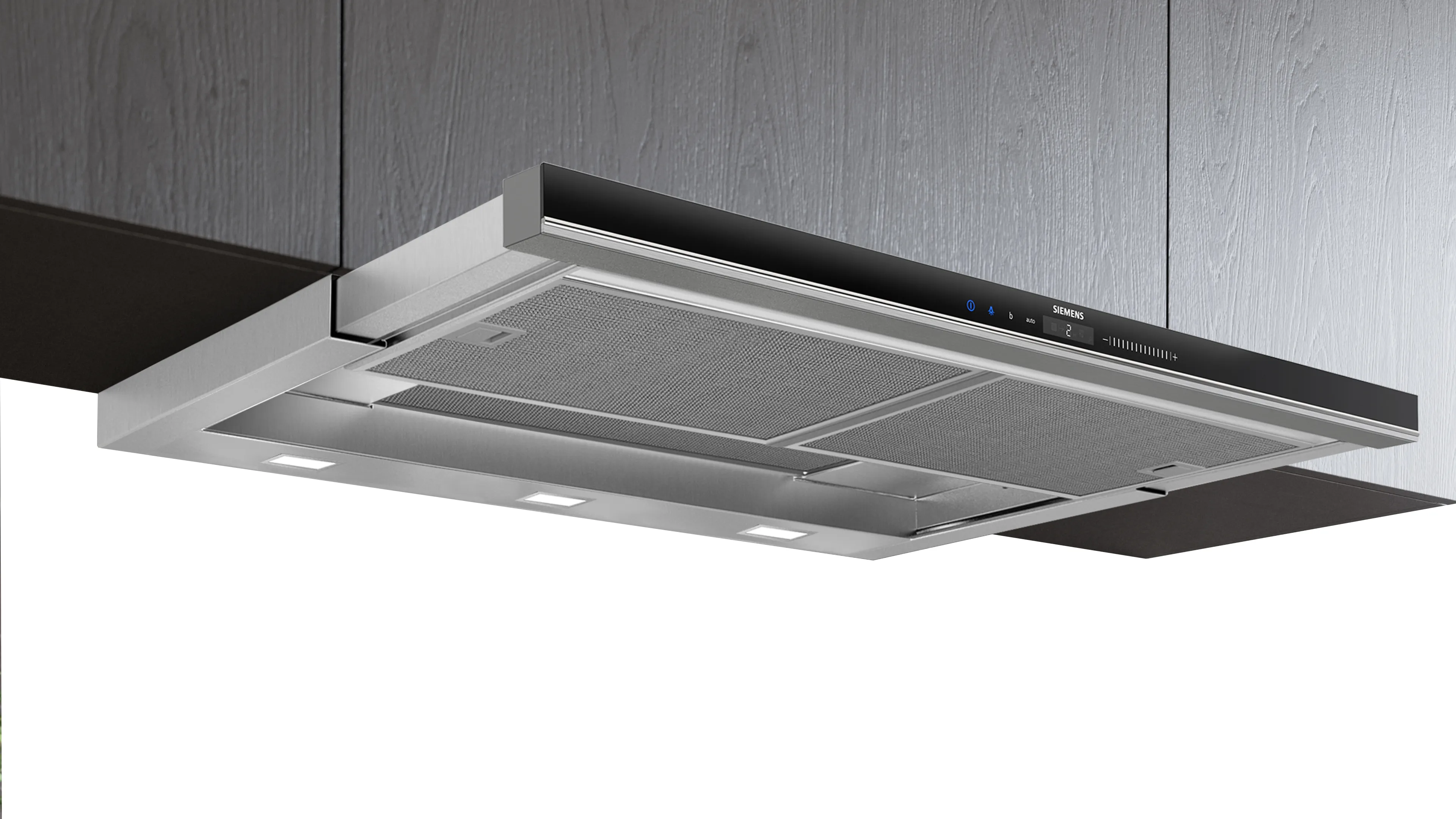  LI99SA684, iQ700, Flachschirmhaube, 90 cm, Edelstahl