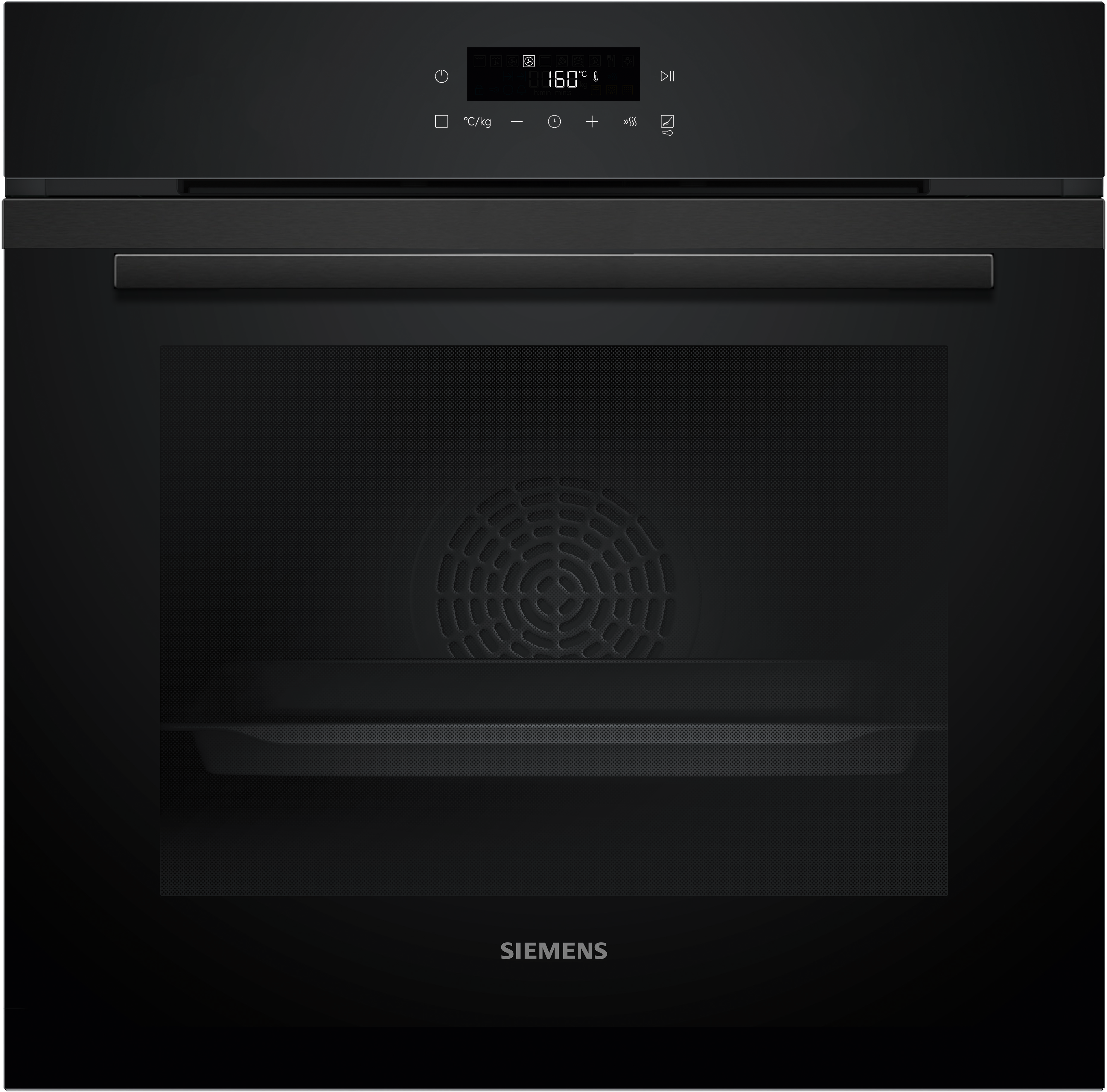  HB271ABB3, iQ300,  Einbau-Backofen,  60 x 60 cm,  Deep black inox