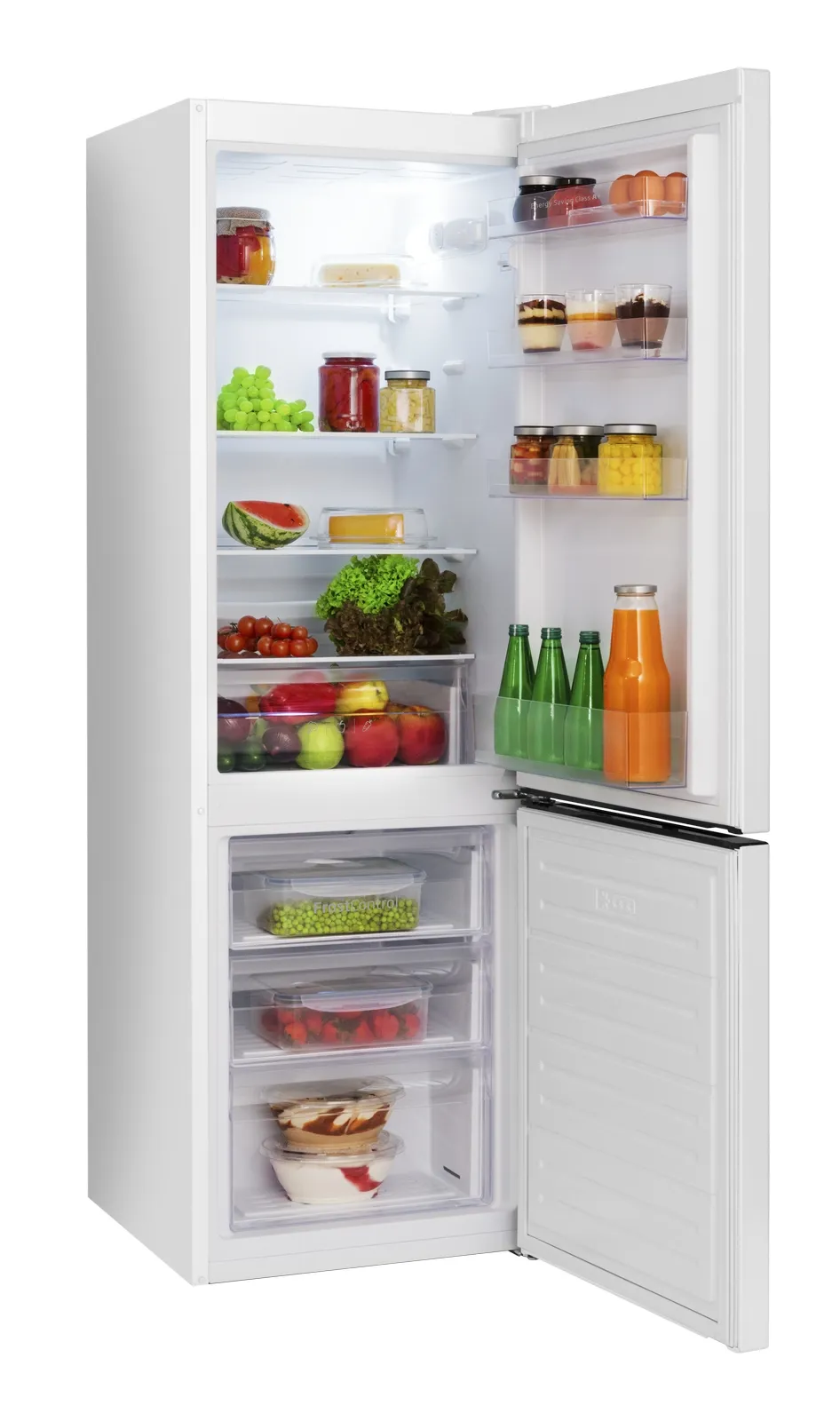 Stand-Kühl-Gefrierkombination KGCL 387 115 W, weiß, 170 cm