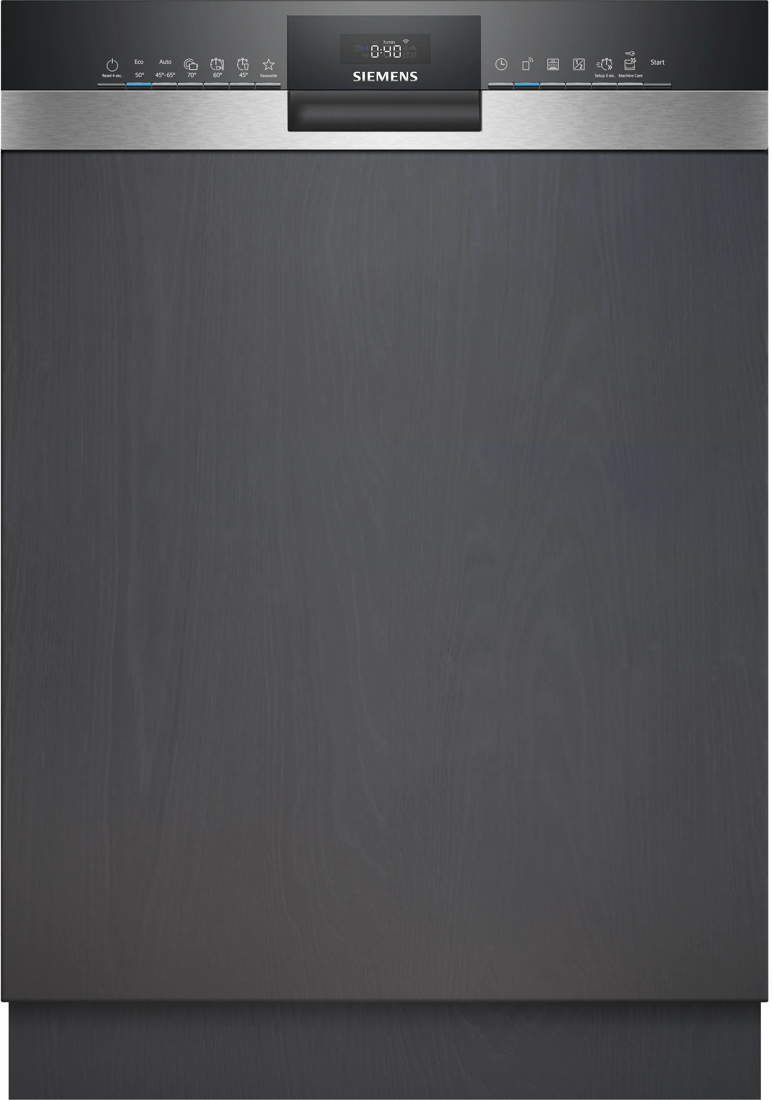  SX53ES22CE, iQ300, Teilintegrierter Geschirrspüler, 60 cm, Gebürsteter Stahl, XXL