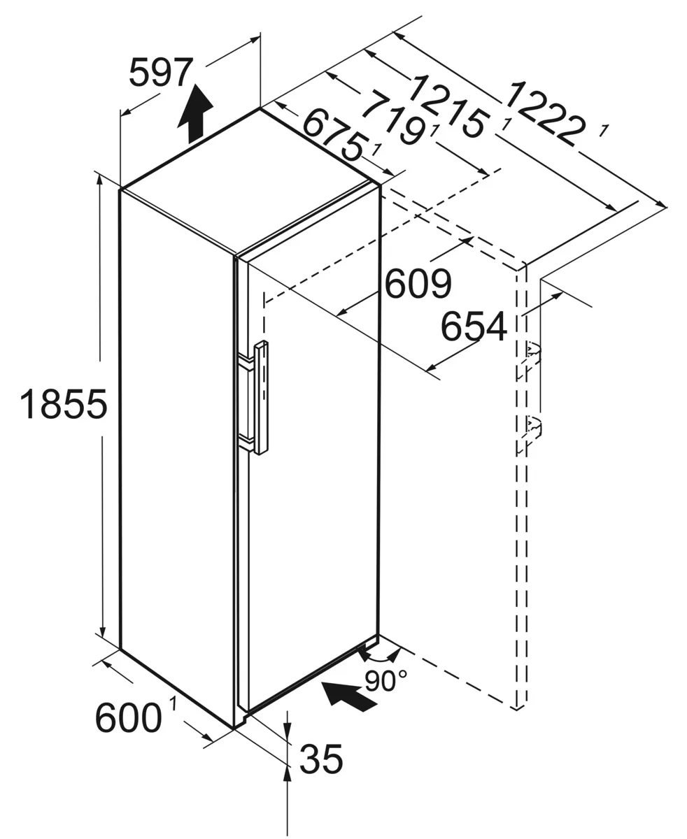 RBbsb 525i-23, Standkühlschrank mit BioFresh RBbsb 525i-23, Standkühlschrank mit BioFresh