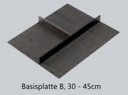 Design-Einsätze TECHNOIN, Holz mocca gemasert, Basisplatte B für 30er-45er Schubladen