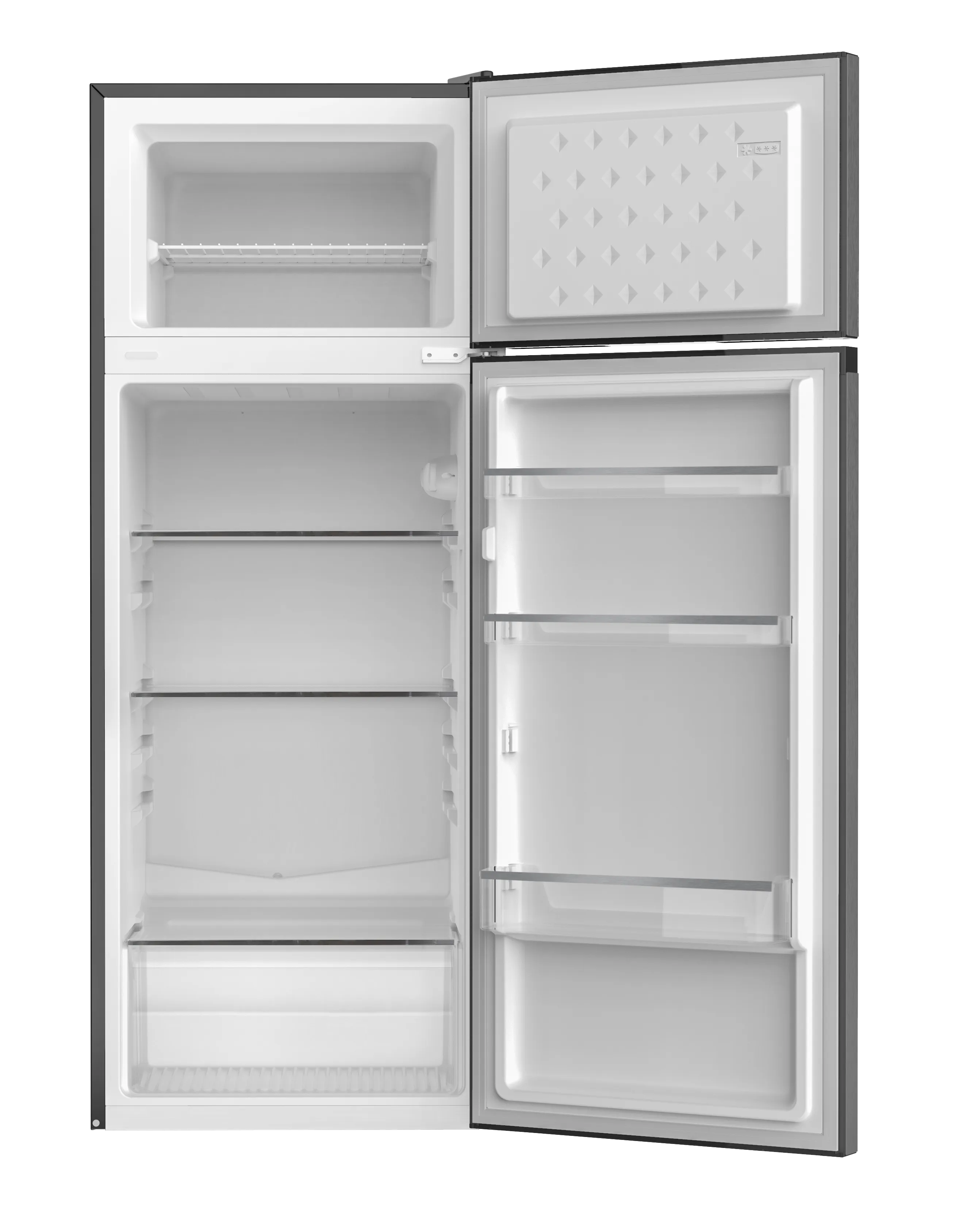 Stand-Kühl-Gefrierkombination DT 374 160 E, Edelstahloptik, 144 cm Stand-Kühl-Gefrierkombination DT 374 160 E, Edelstahloptik, 144 cm