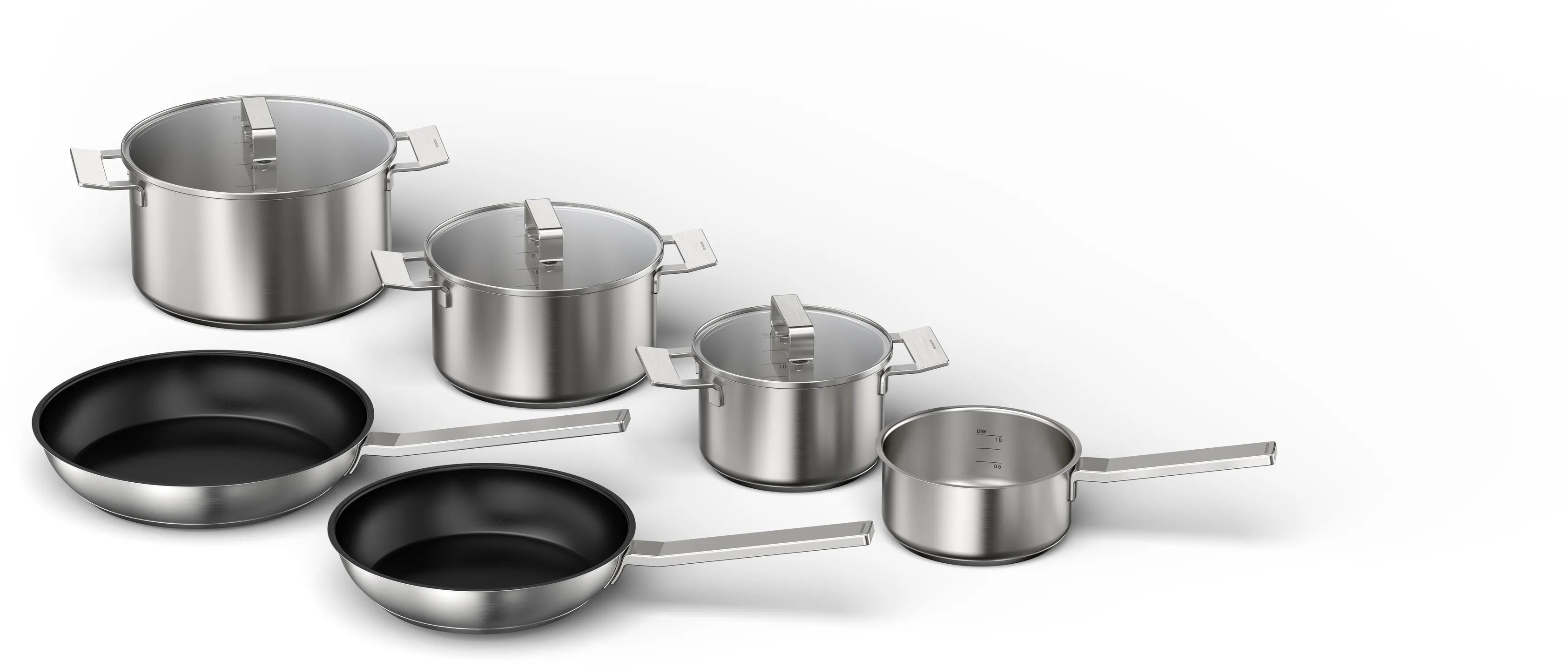  HZ9SE060, Kochgeschirr-Set, 6-teilig