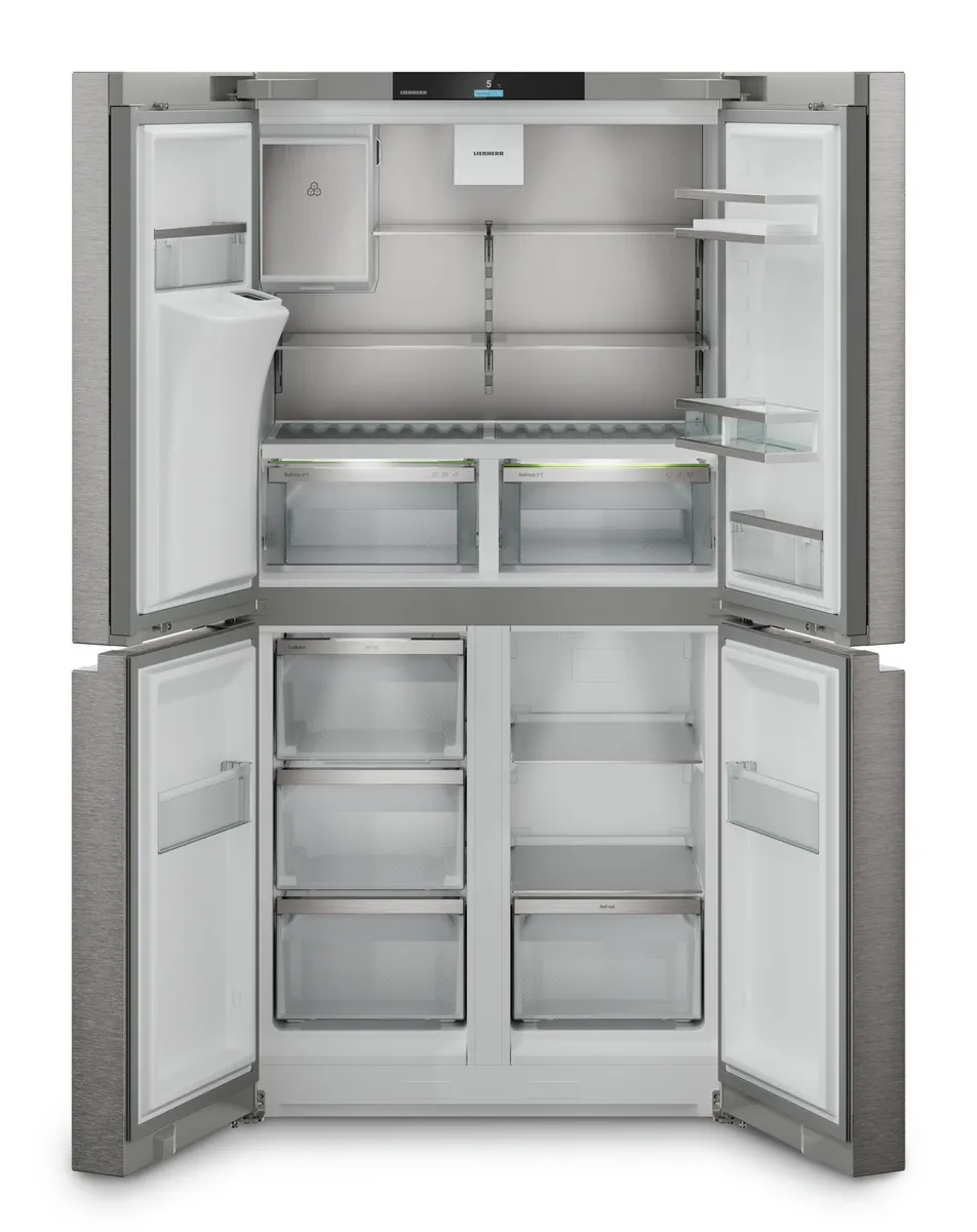 MBsddi 9028-20, 4-türige French-Door-Kühl-Gefrierkombination mit Wasser- und Eiswürfelspender MBsddi 9028-20, 4-türige French-Door-Kühl-Gefrierkombination mit Wasser- und Eiswürfelspender