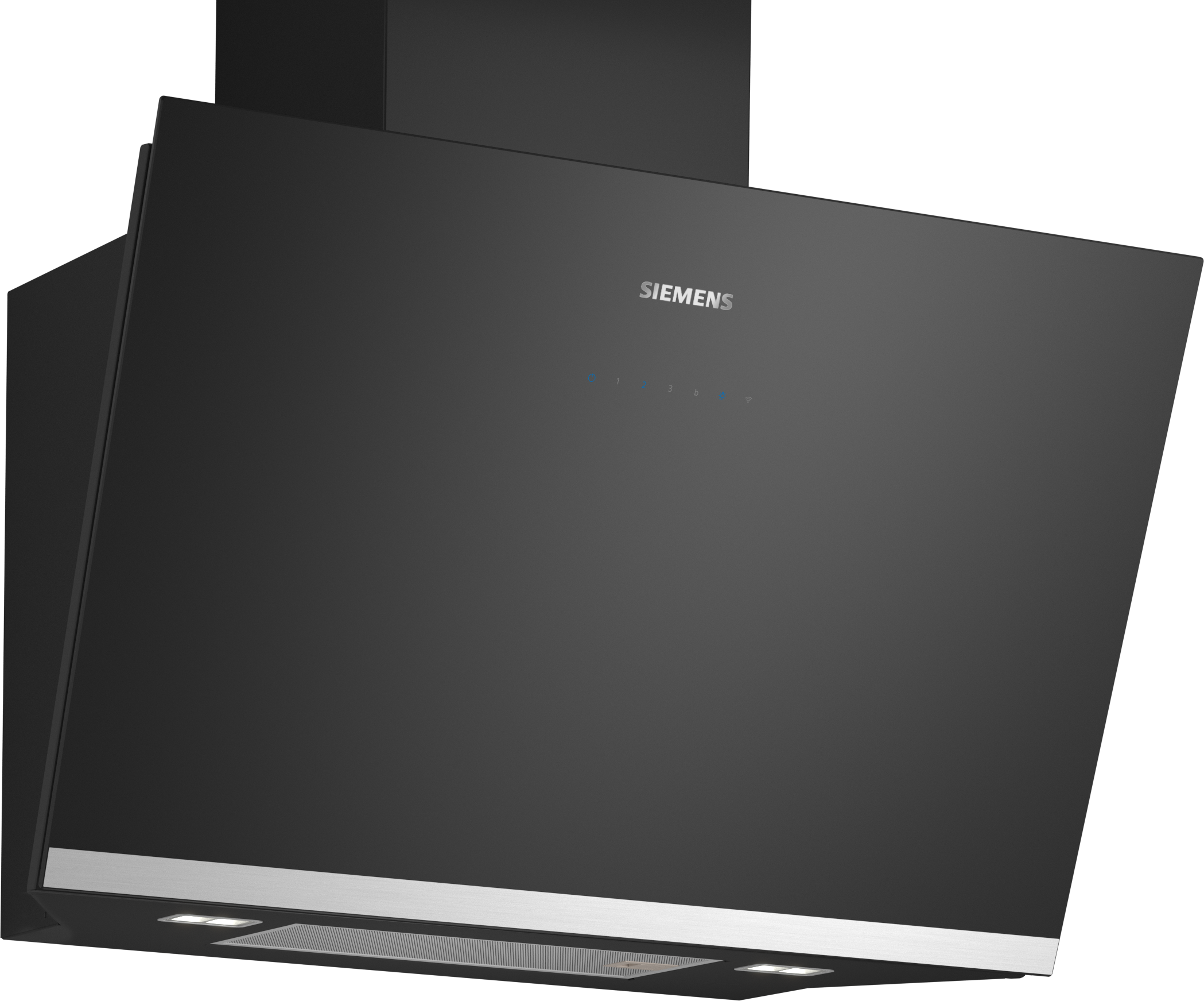  LC81KAN60, iQ500,  Wandesse,  80 cm,  Klarglas schwarz bedruckt