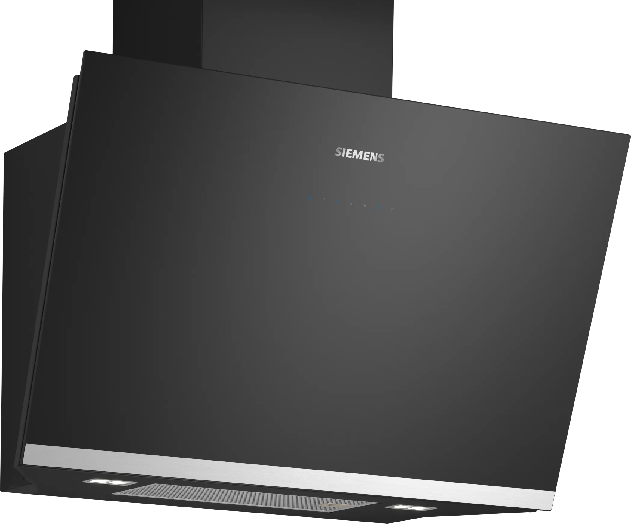  LC81KAN60, iQ500, Wandesse, 80 cm, Klarglas schwarz bedruckt