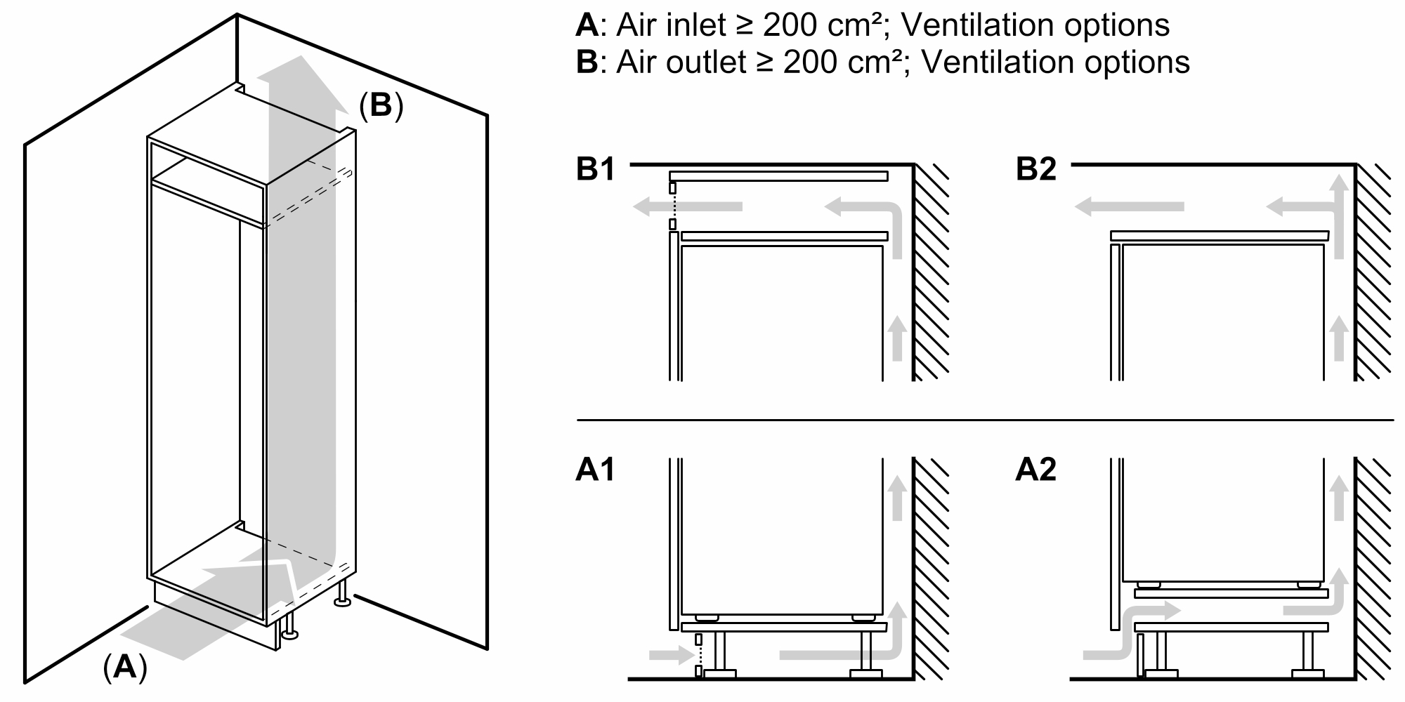 KI87SADD0, iQ500, Einbau-Kühl-Gefrier-Kombination mit Gefrierbereich unten, 177.2 x 55.8 cm, Flachscharnier mit Softeinzug KI87SADD0, iQ500, Einbau-Kühl-Gefrier-Kombination mit Gefrierbereich unten, 177.2 x 55.8 cm, Flachscharnier mit Softeinzug