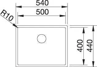 523386, BLANCO CLARON 500-U Durinox 523386, BLANCO CLARON 500-U Durinox