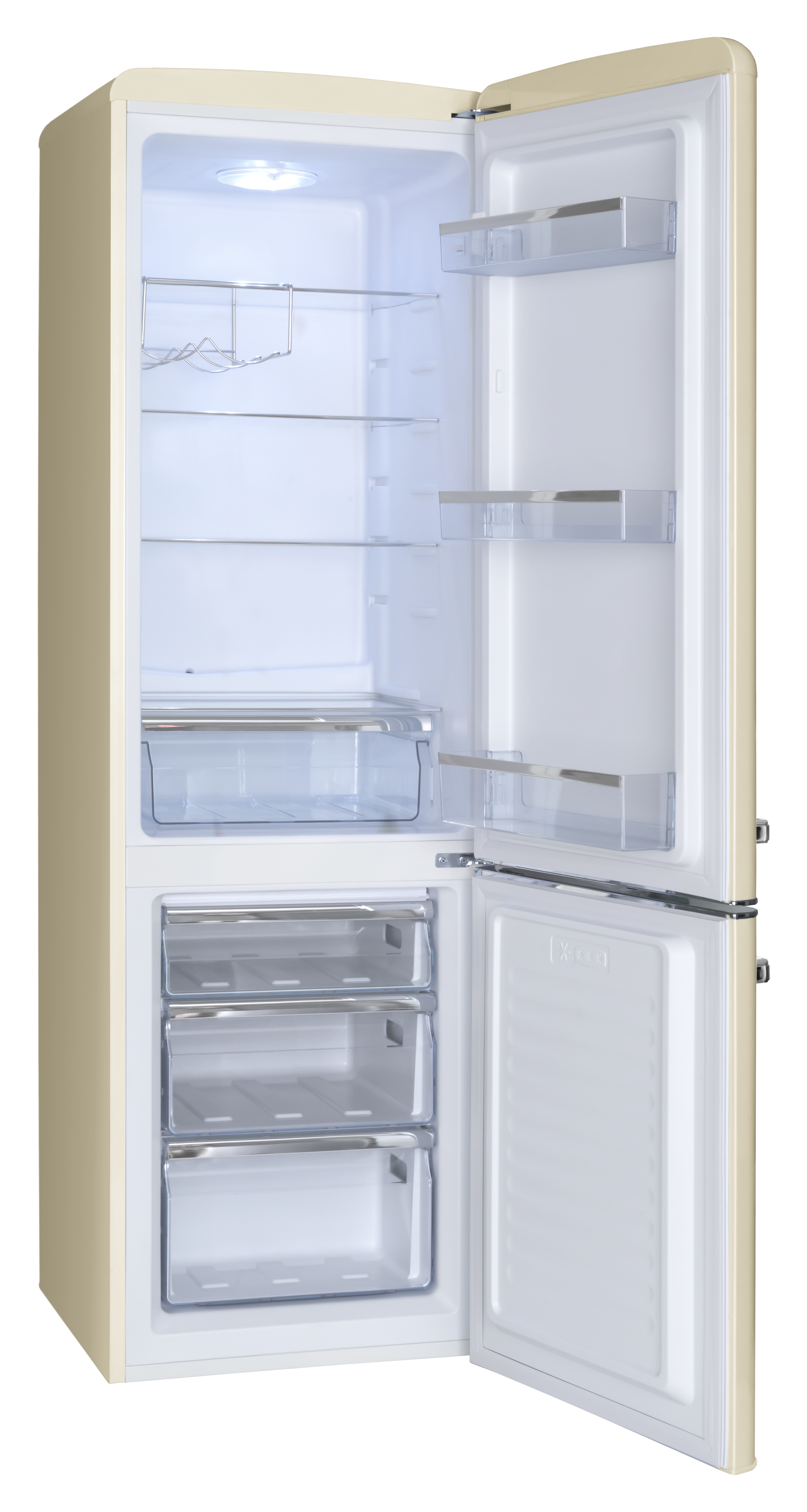 Stand-Kühl-Gefrierkombination KGCR 387 101 B, Coffee Cream, 181 cm Stand-Kühl-Gefrierkombination KGCR 387 101 B, Coffee Cream, 181 cm