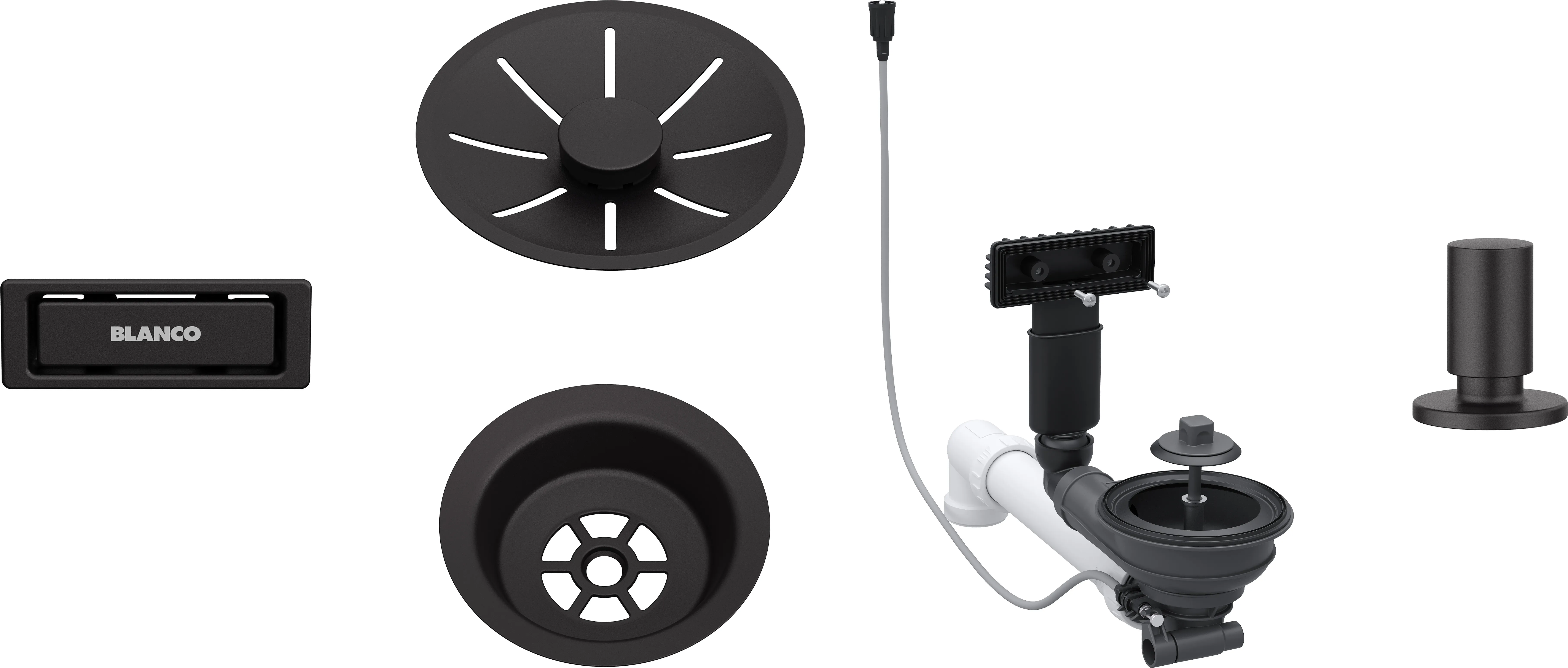 207426, Ablaufgarniturset für Einzelbecken