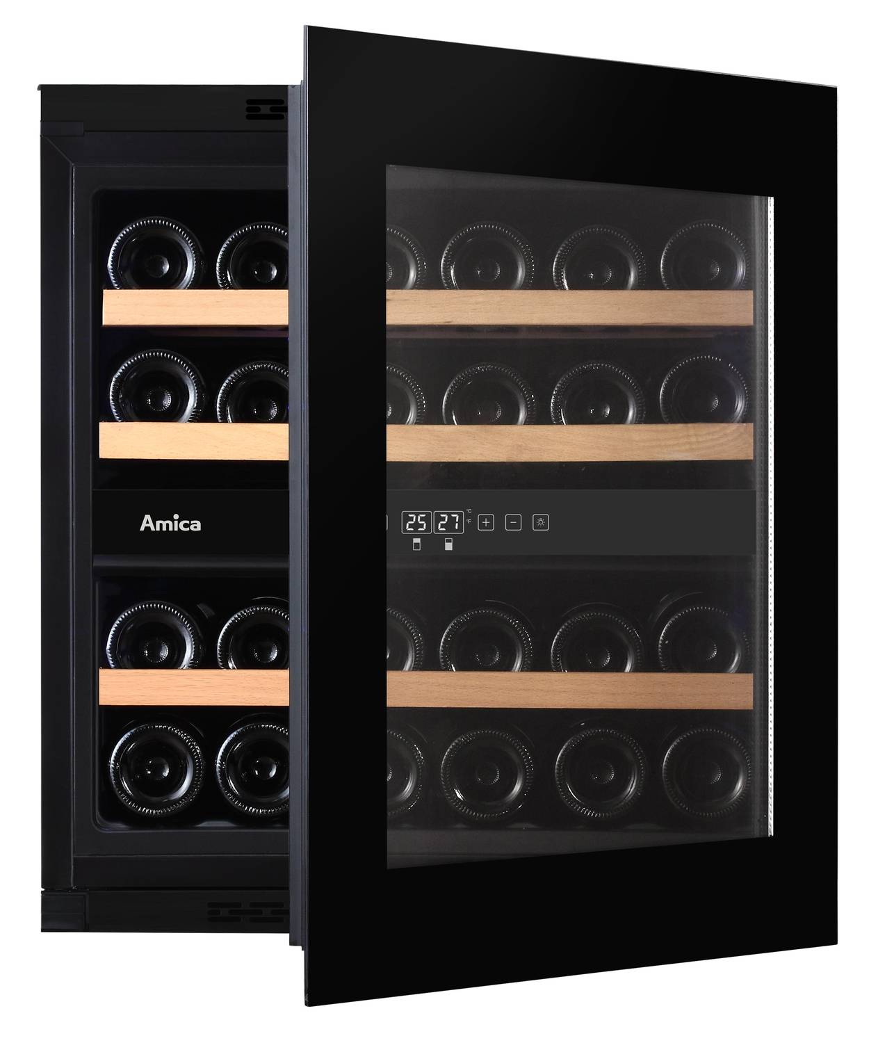 Einbau-Weintemperierschrank, X-Type DesignD Einbau-Weintemperierschrank, X-Type DesignD