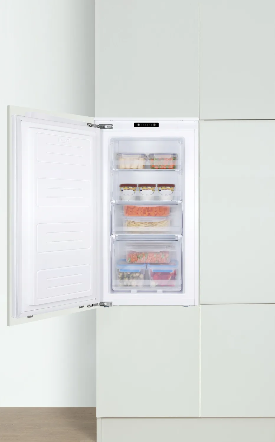Gefrierschrank, 880 mm Nische, Festtür-Technik