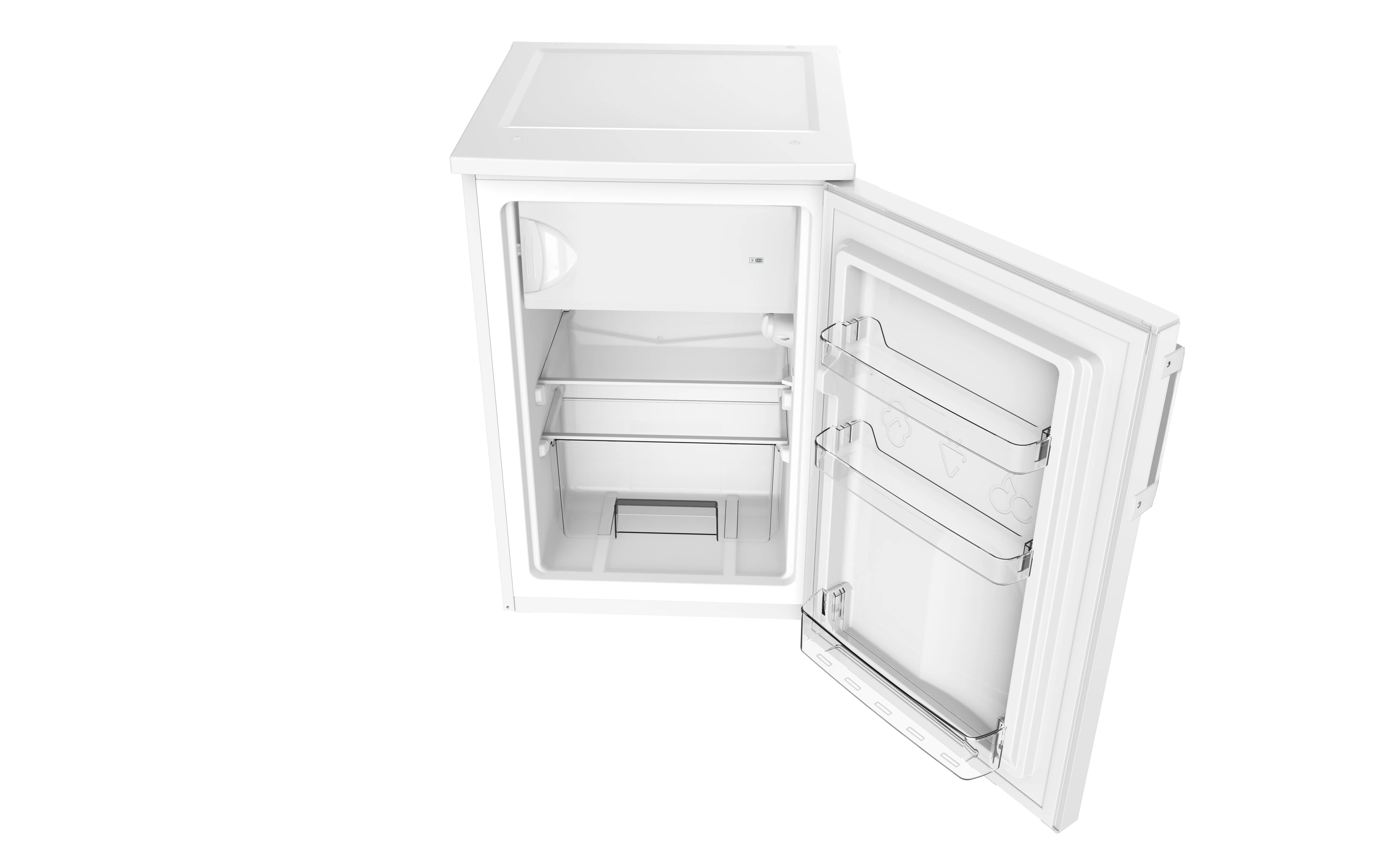Stand-Kühlschrank mit Gefrierfach KS 361 300 W, weiß, 85 cm