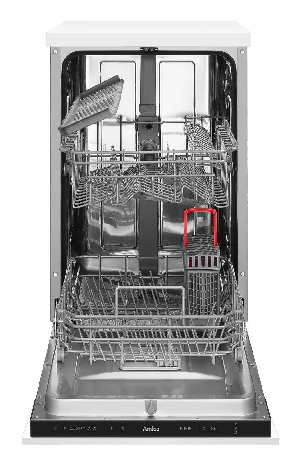 Einbau-Geschirrspüler, vollintegriert, 45 cm, schwarz Einbau-Geschirrspüler, vollintegriert, 45 cm, schwarz